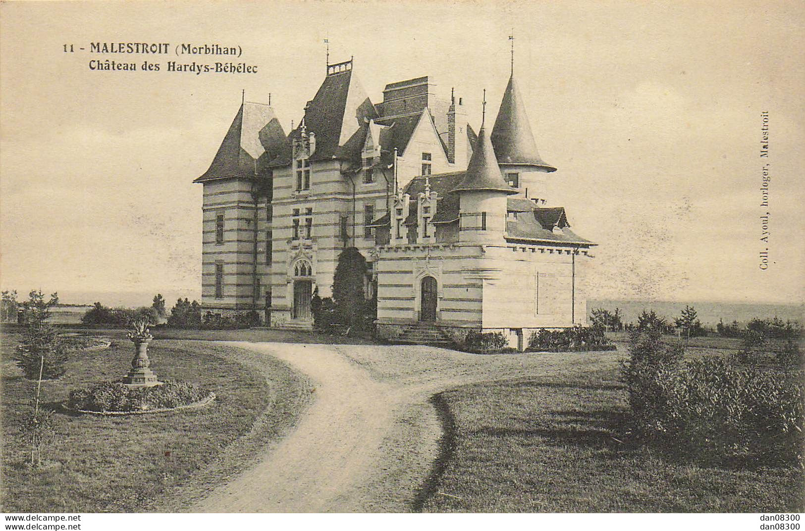 56 MALESTROIT CHATEAU DES HARDYS BEHELEC - Malestroit