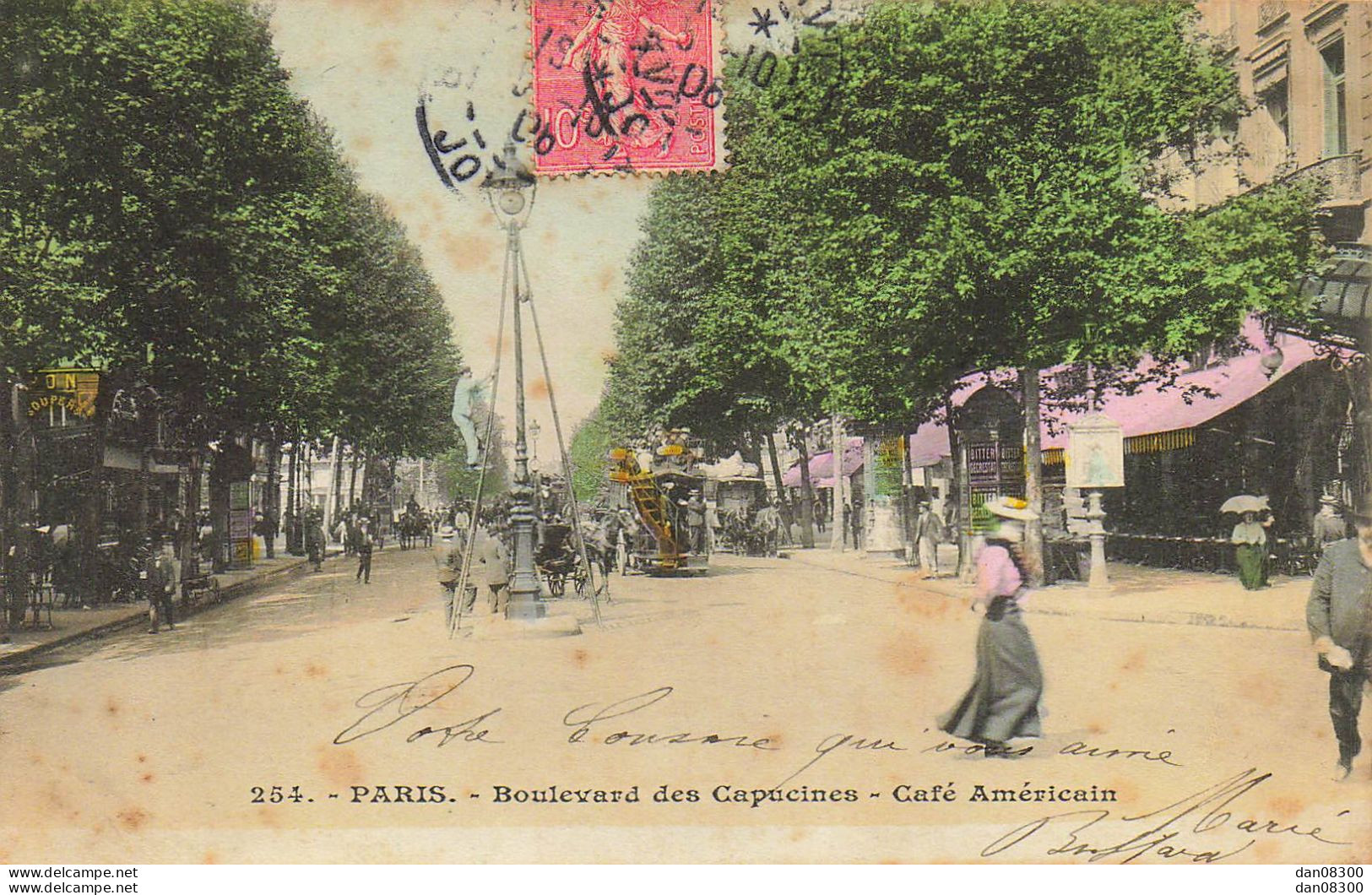 75 PARIS BOULEVARD DES CAPUCINES CAFE AMERICAIN - Cafés, Hôtels, Restaurants