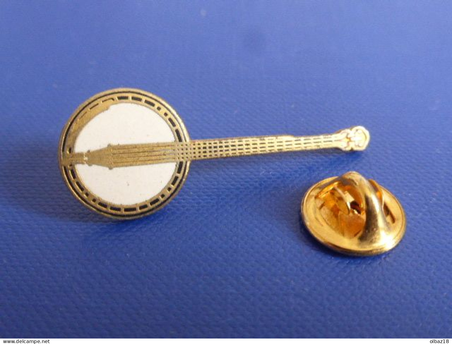 Pin's Banjo Instrument De Musique à Cordes (SE16) - Muziek