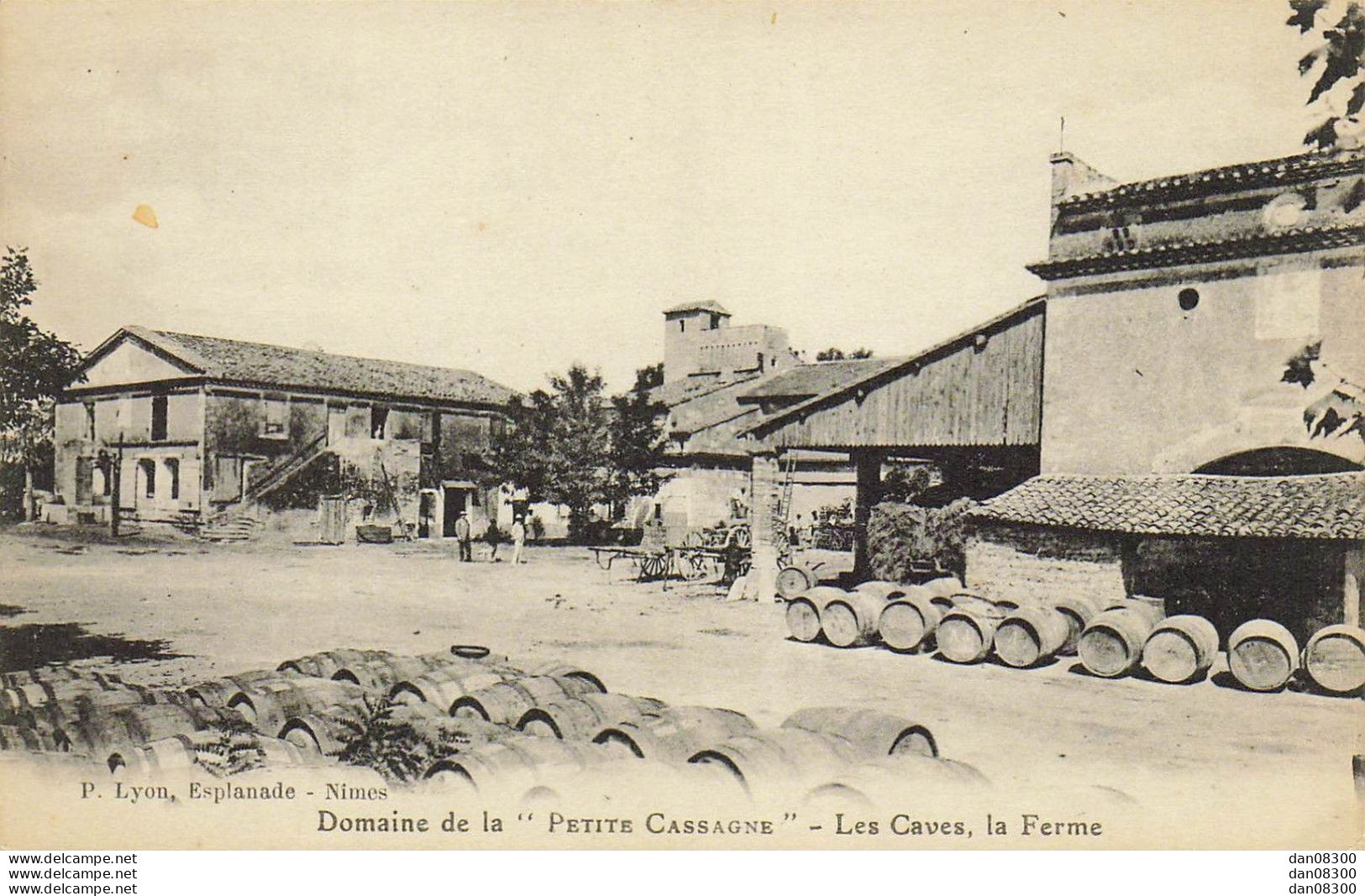 RARE 30 DOMAINE DE LA PETITE CASSAGNE LES CAVES LA FERME - Fermes