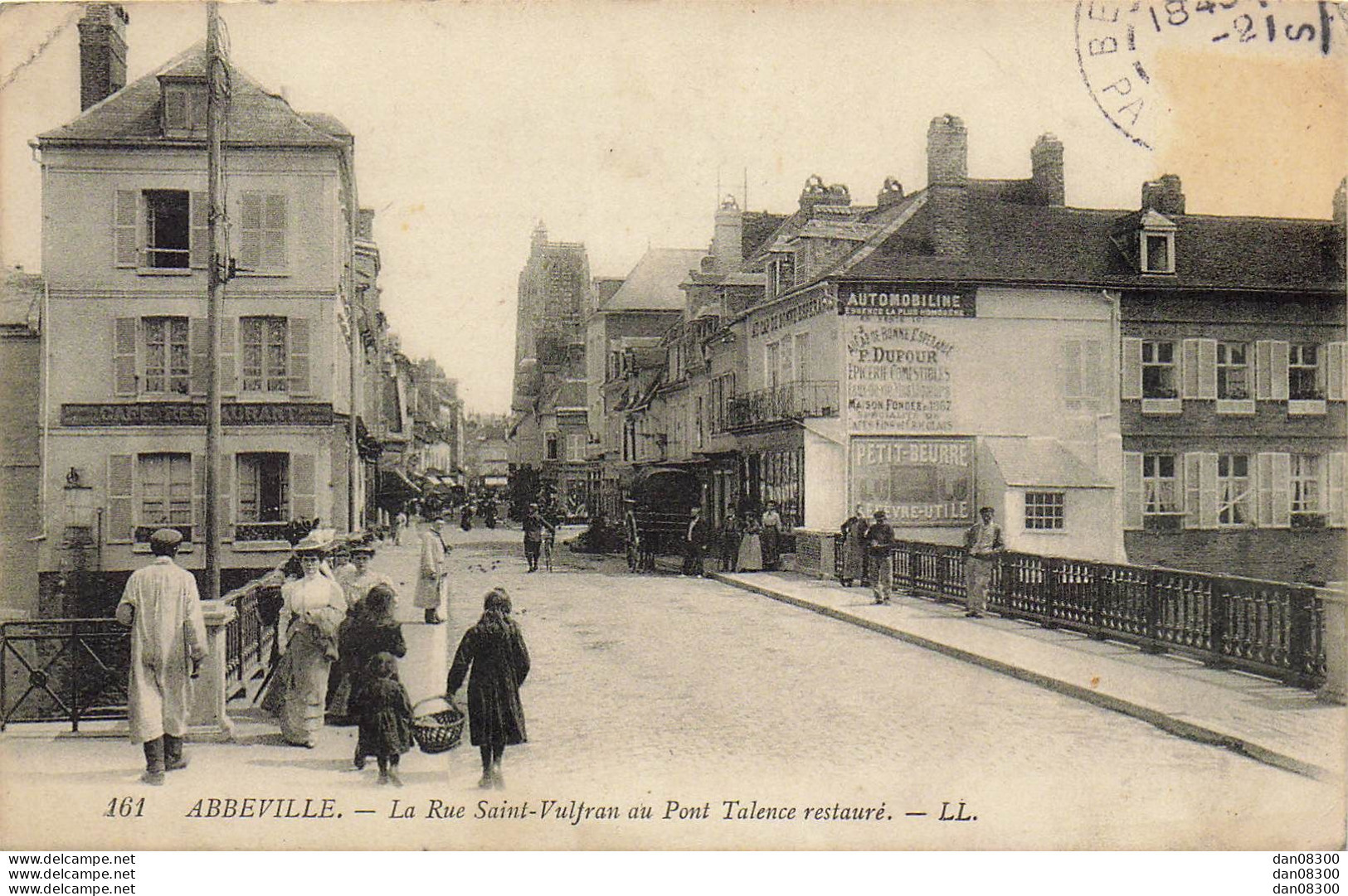 80 ABBEVILLE LA RUE SAINT VULFRAN AU PONT TALENCE RESTAURE - Abbeville