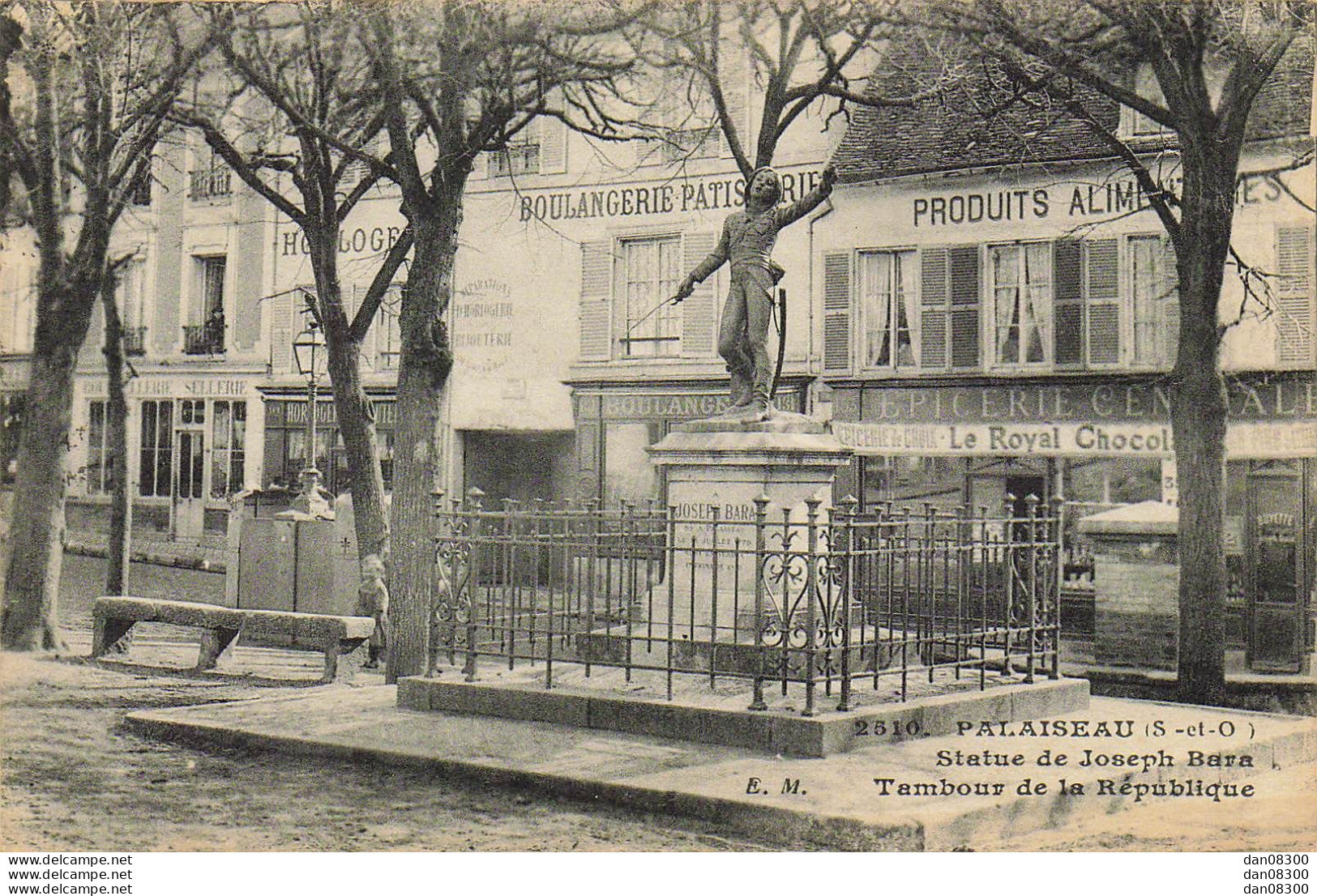 91 PALAISEAU STATUE DE JOSEPH BARA TAMBOUR DE LA REPUBLIQUE - Palaiseau