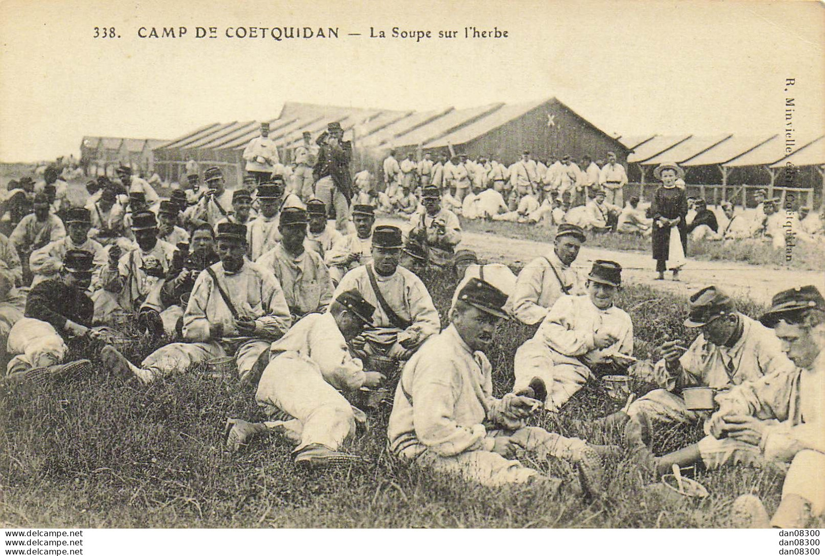 56 CAMP DE COETQUIDAN LA SOUPE SUR L'HERBE - Casernes