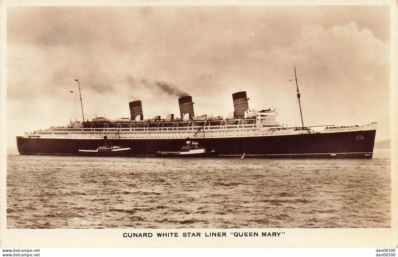 CUNARD WHITE STAR LINER QUEEN MARY - Paquebots