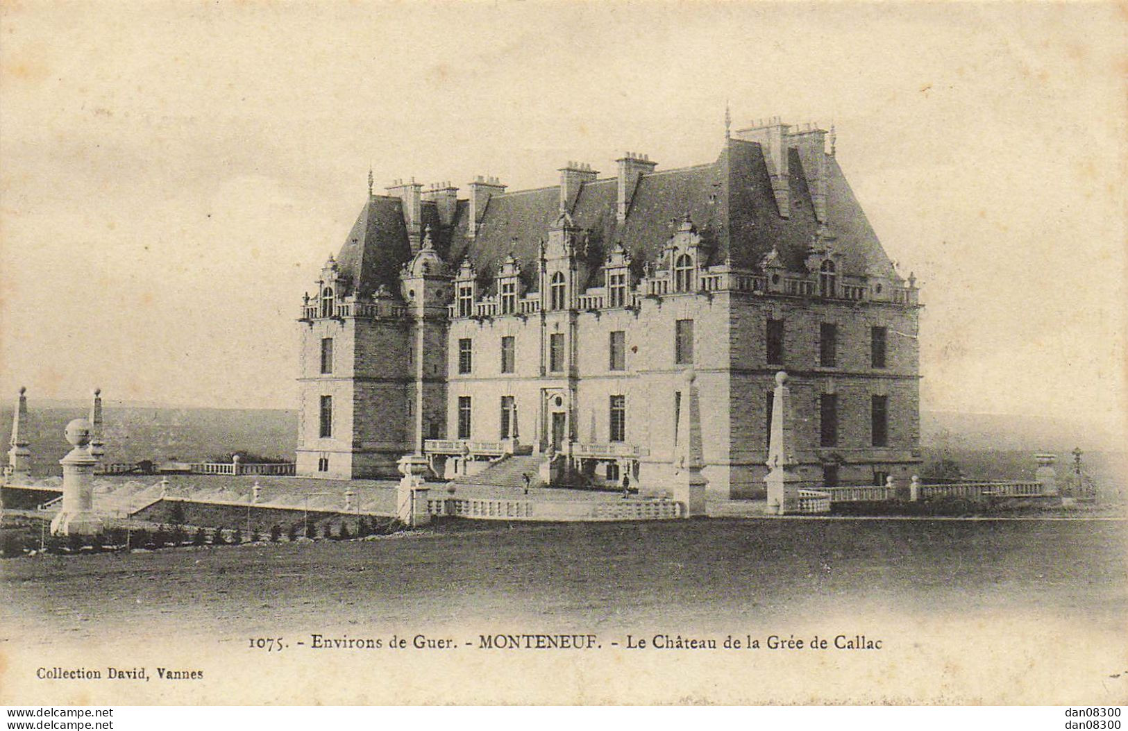 56 ENVIRONS DE GUER MONTENEUF LE CHATEAU DE LA GREE DE CALLAC - Guer Coetquidan