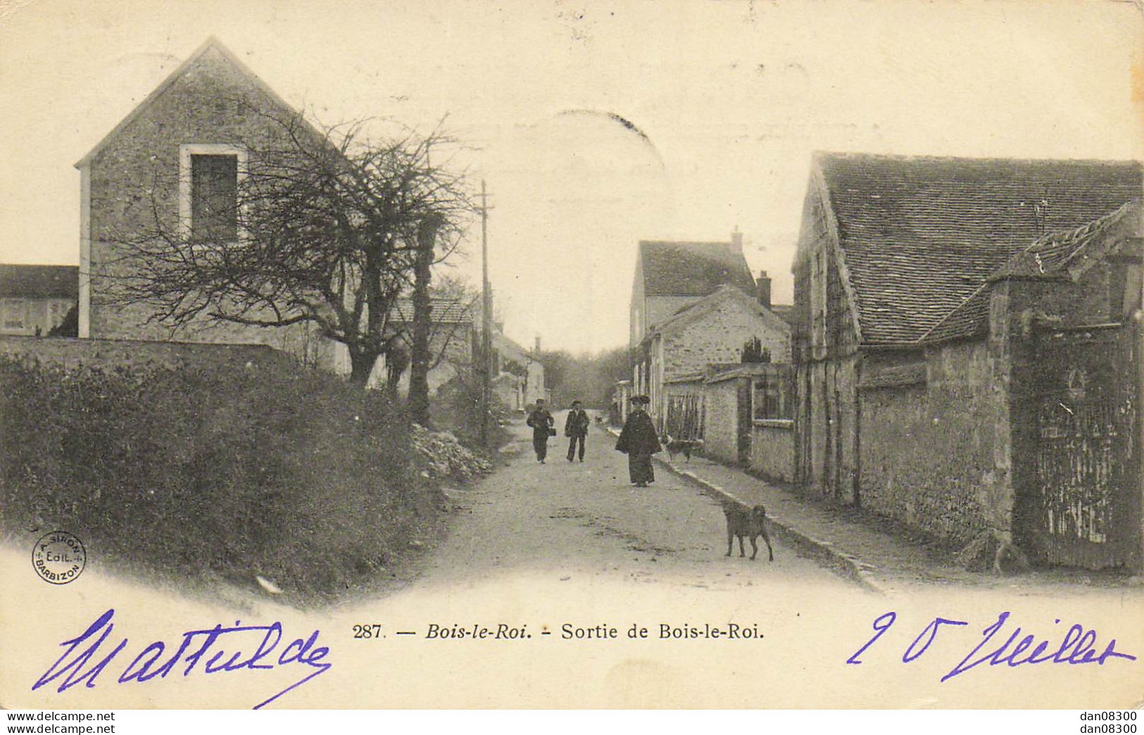 77 BOIS LE ROI SORTIE DE BOIS LE ROI - Bois Le Roi