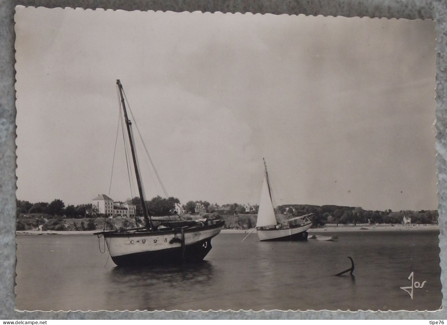 29 Finistère CPSM Morgat L'hôtel De La Plage Et Le Port - Morgat