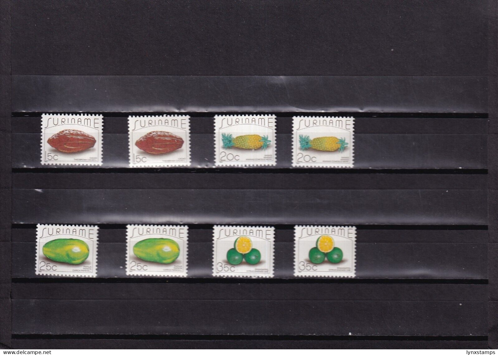 ER03 Suriname 1987 Postal Stamps Fruits MNH Stamps - Fruit