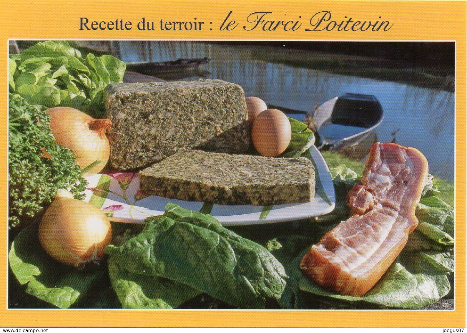 Recette Du Terroir - LE FARCI POITEVIN - Editions MARCOU N° 79292 - Recettes (cuisine)