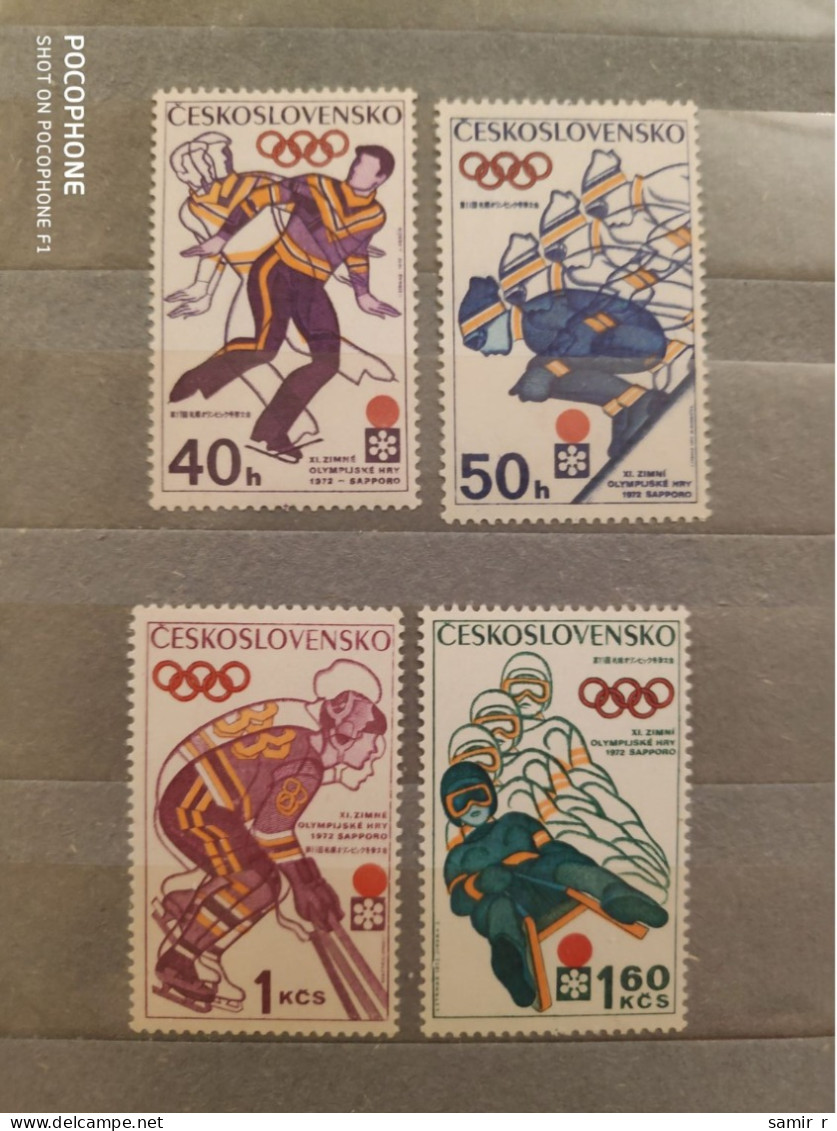 1972	Czechoslovakia	Sport  (F85) - Unused Stamps