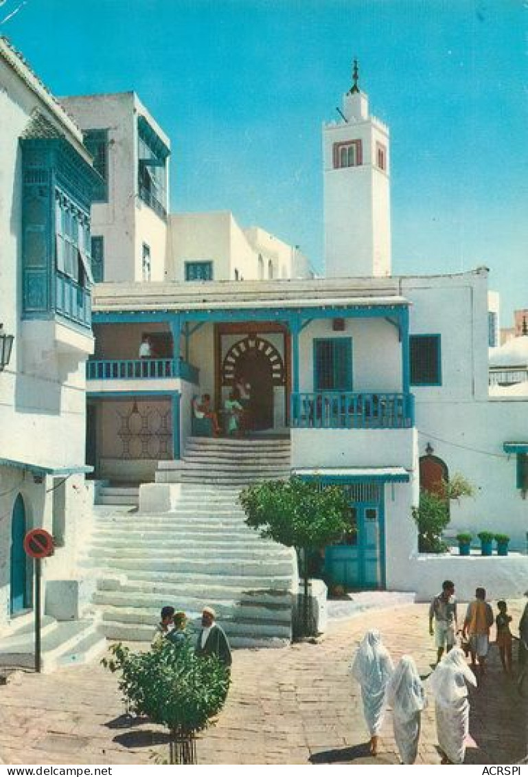 Tunisie SIDI BOU SAID Cafe Des Nattes  59 (scan Recto-verso)MA2111Bis - Tunisie