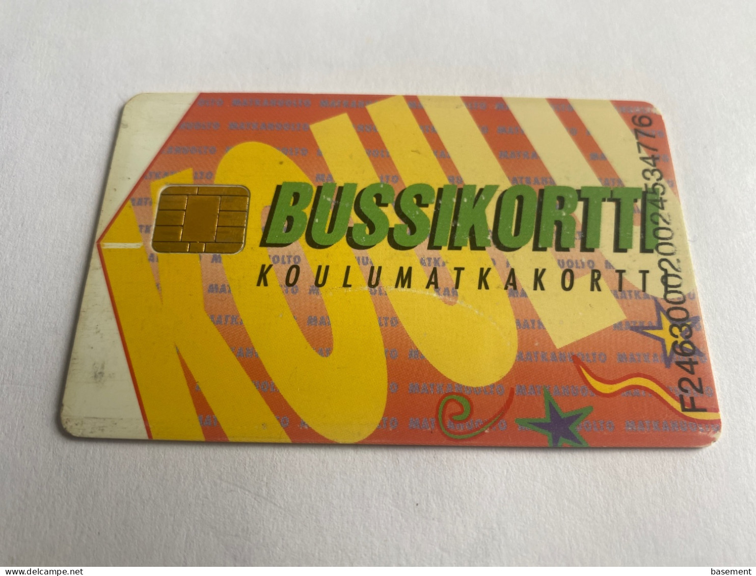 21:061 - Finland Chip Transportcard - Autres & Non Classés