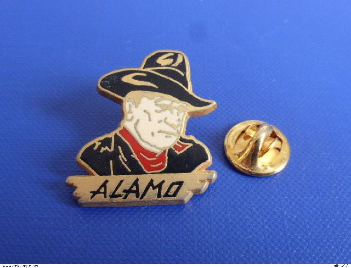 Pin's Film Alamo Cinéma John Wayne - Acteur Western USA - Zamac (SF4) - Cine