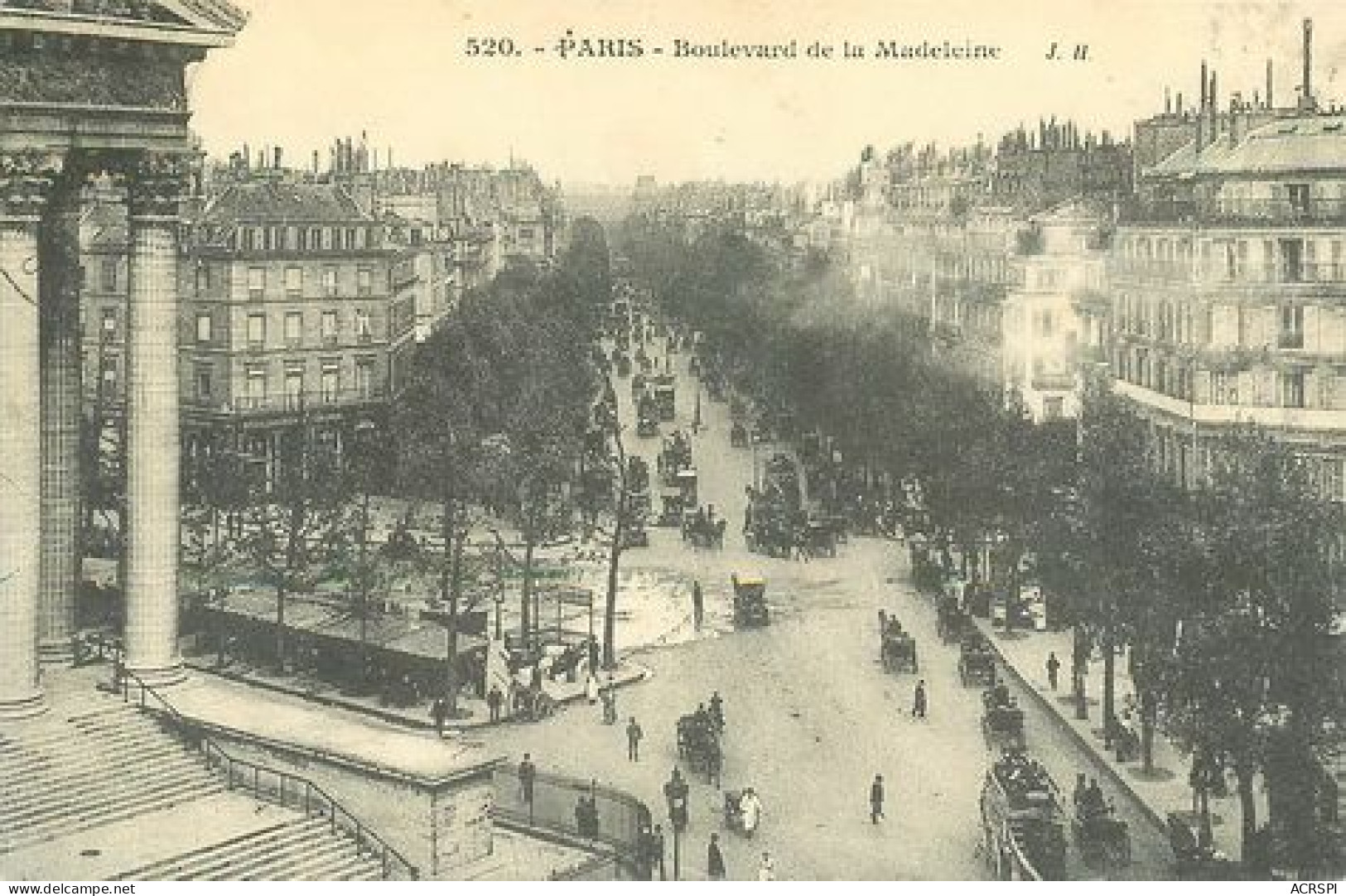 PARIS   Boulevard De La Madeleine  35   (scan Recto-verso)MA2176Ter - Arrondissement: 08