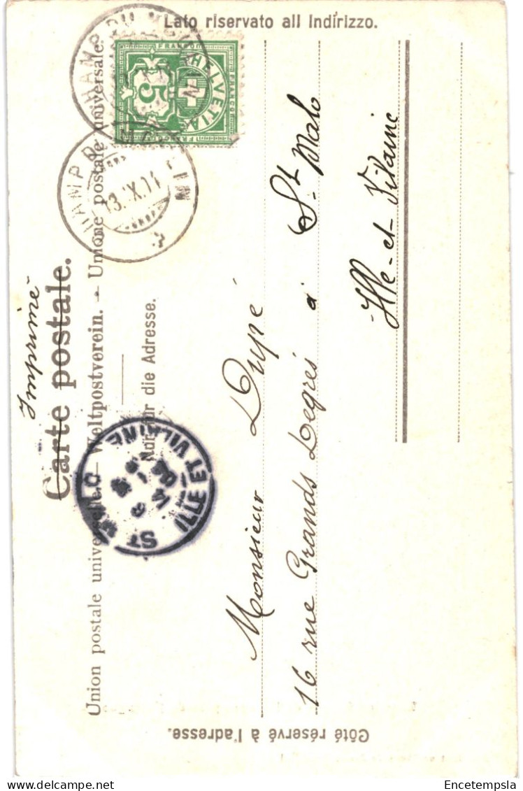 CPA Carte Postale Suisse Noiraigue Gorges De L'Areuse  1904 VM79033 - Val-de-Travers
