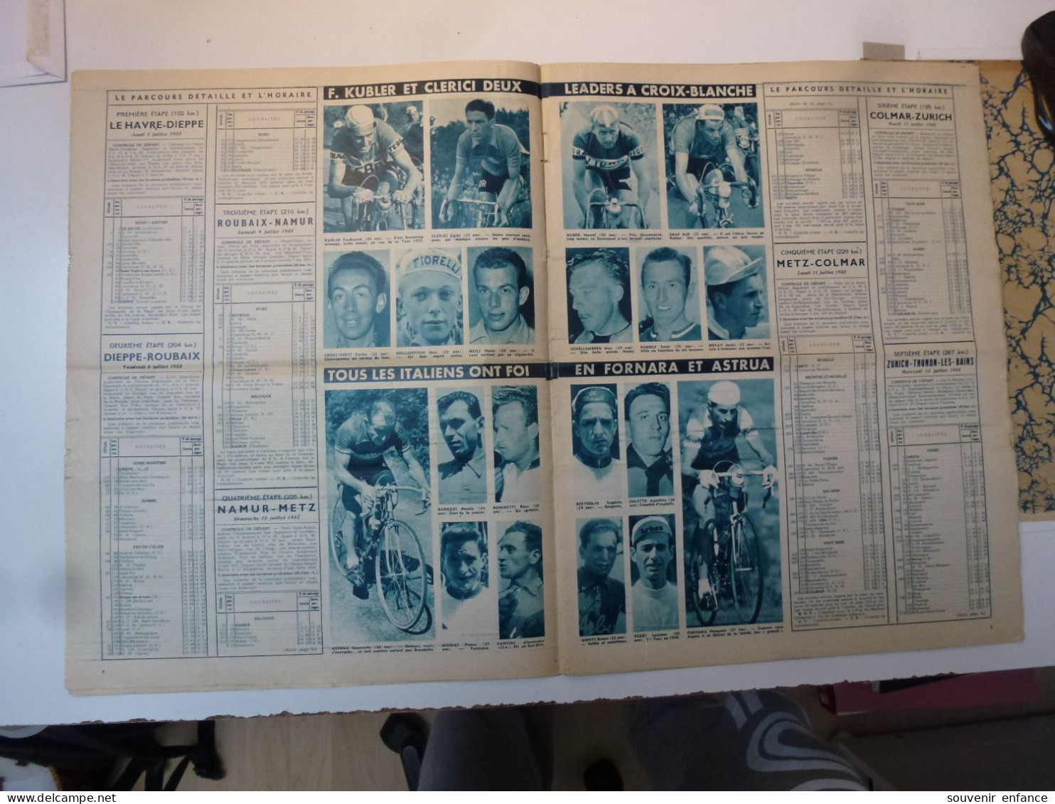 But Et Club Le Miroir Des Sports Juillet 1955 Guide Du Tour 1955 Hors Série Parcours Equipes - Sport