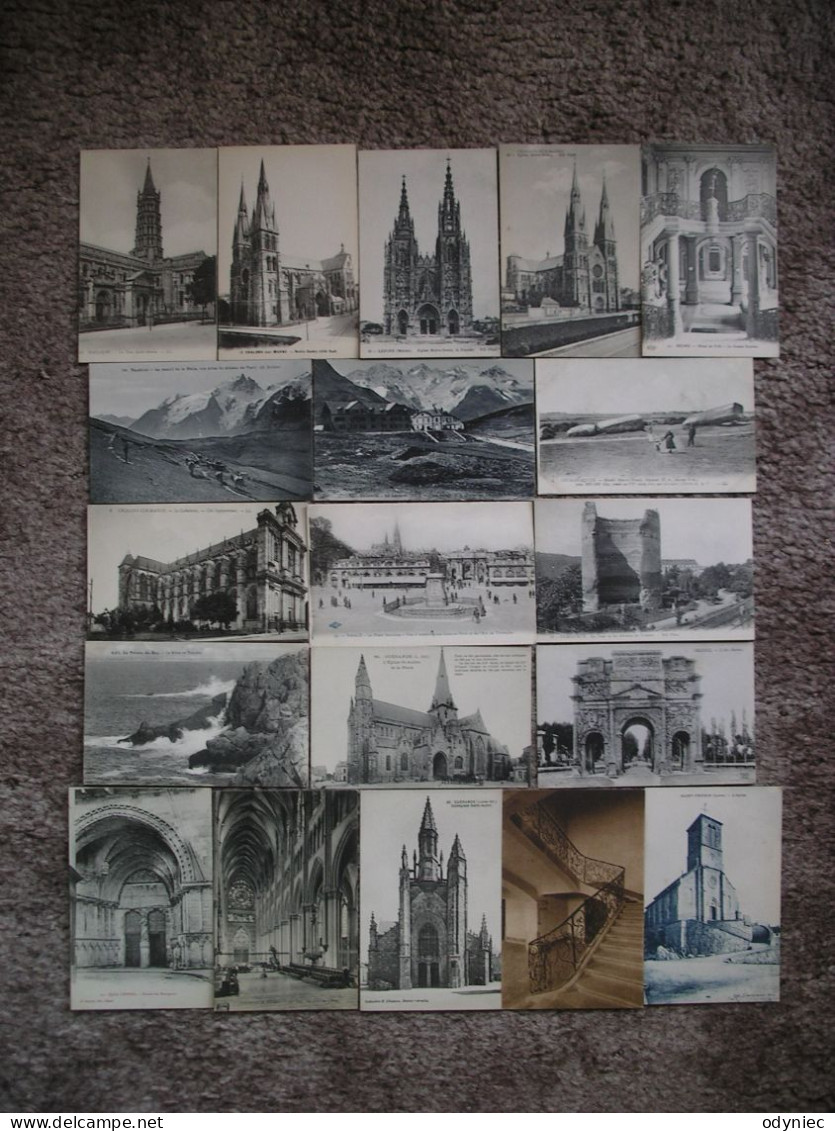 Lot Of Old France Postcards,small Size 100 Pcs. - 100 - 499 Postkaarten