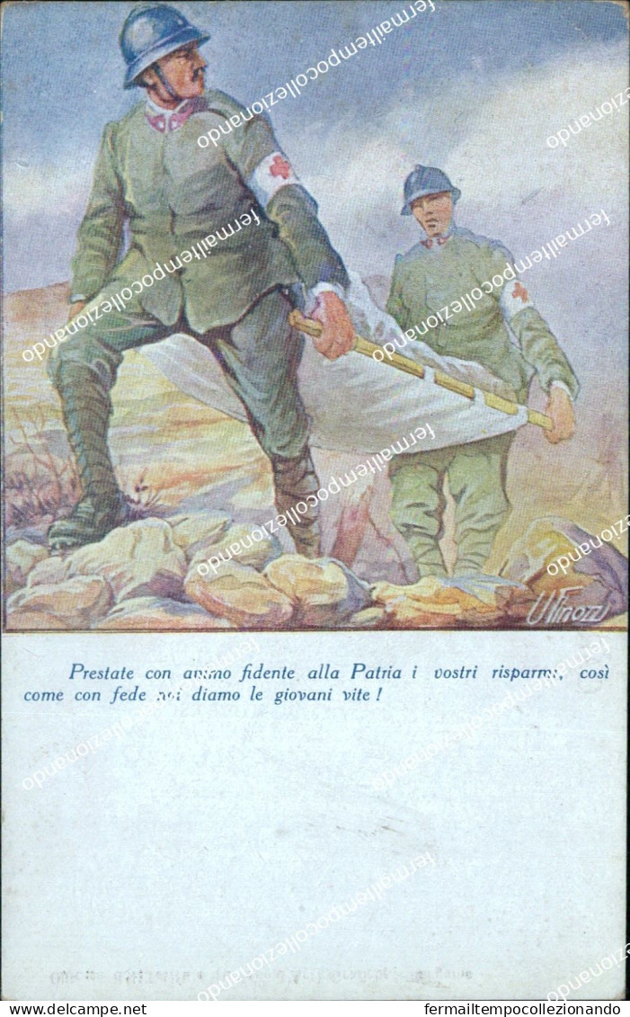 Ac802 Cartolina  Militare  Prestito Nazionale Illustratore Finozzi - Franchise