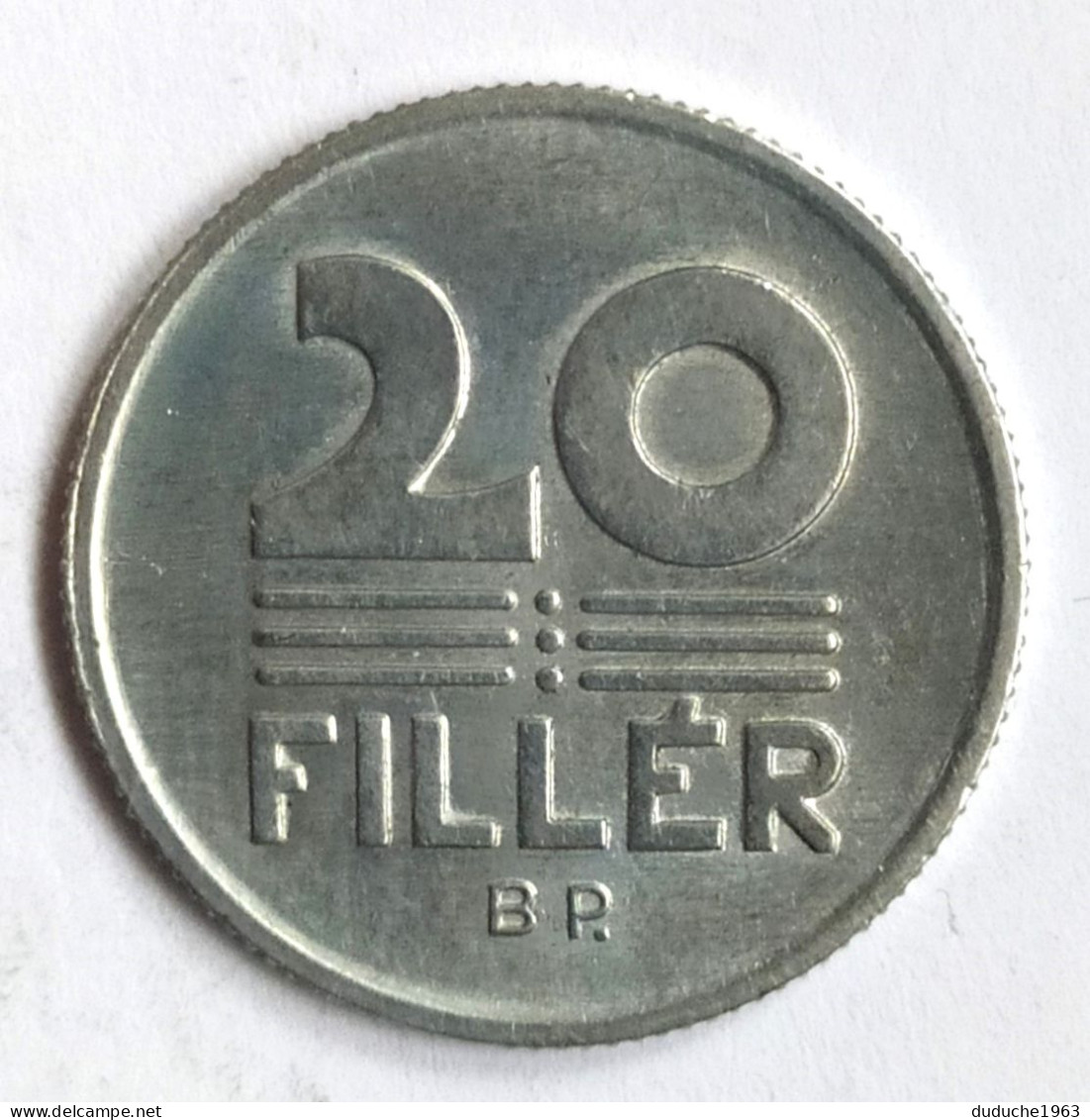 Hongrie - 20 Filler 1986 - Hungary