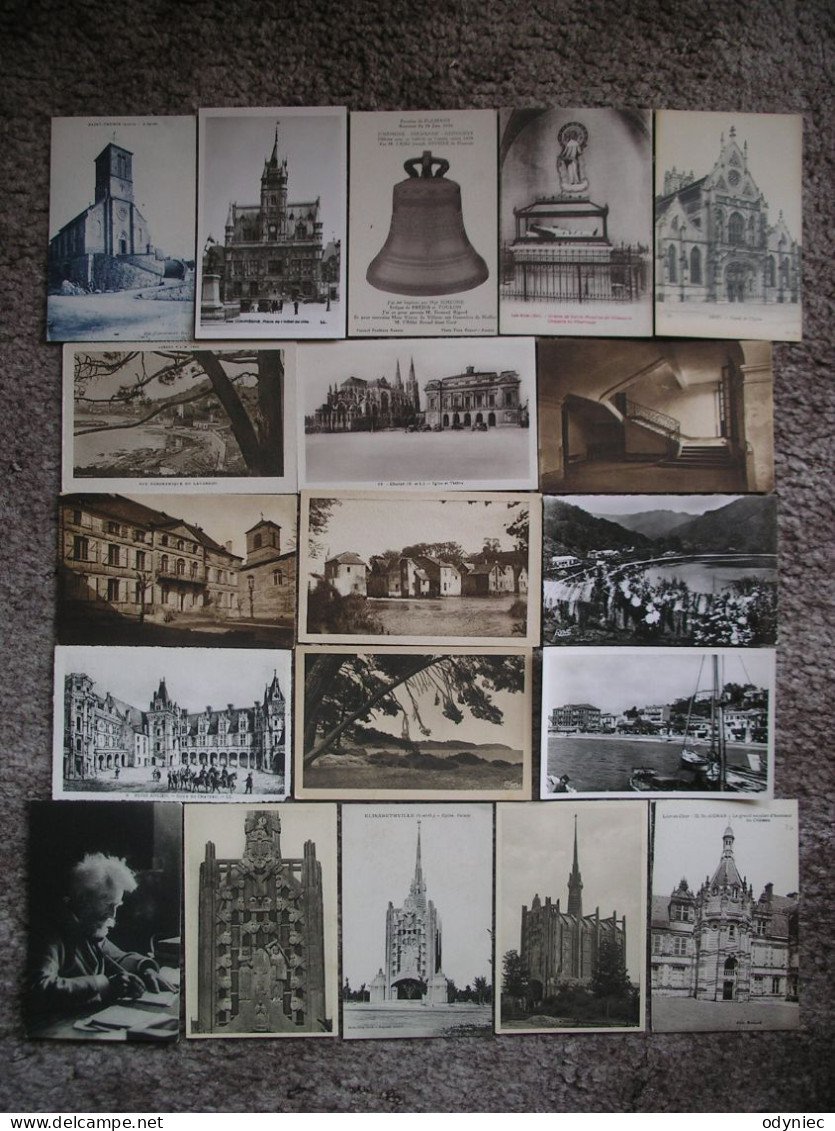 Lot Of Old France Postcards,small Size 100 Pcs. - 100 - 499 Karten