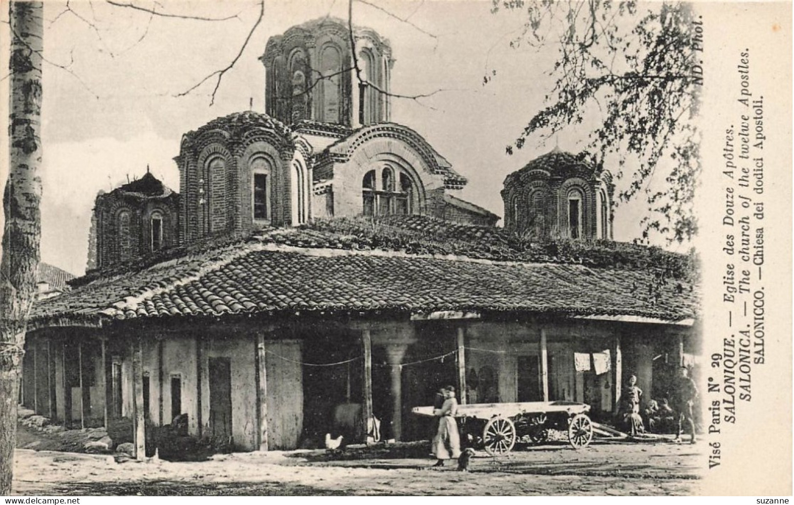 SALONICA - SALONIQUE - Église Des Douze 12 Apôtres Church - ND N°29 - Griechenland