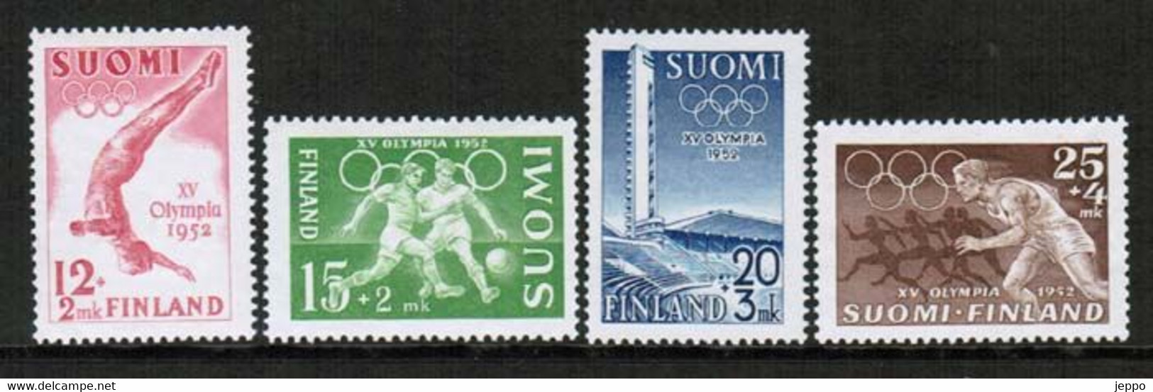 1951-2 Summer Olympics In Helsinki 1952, MNH. - Unused Stamps