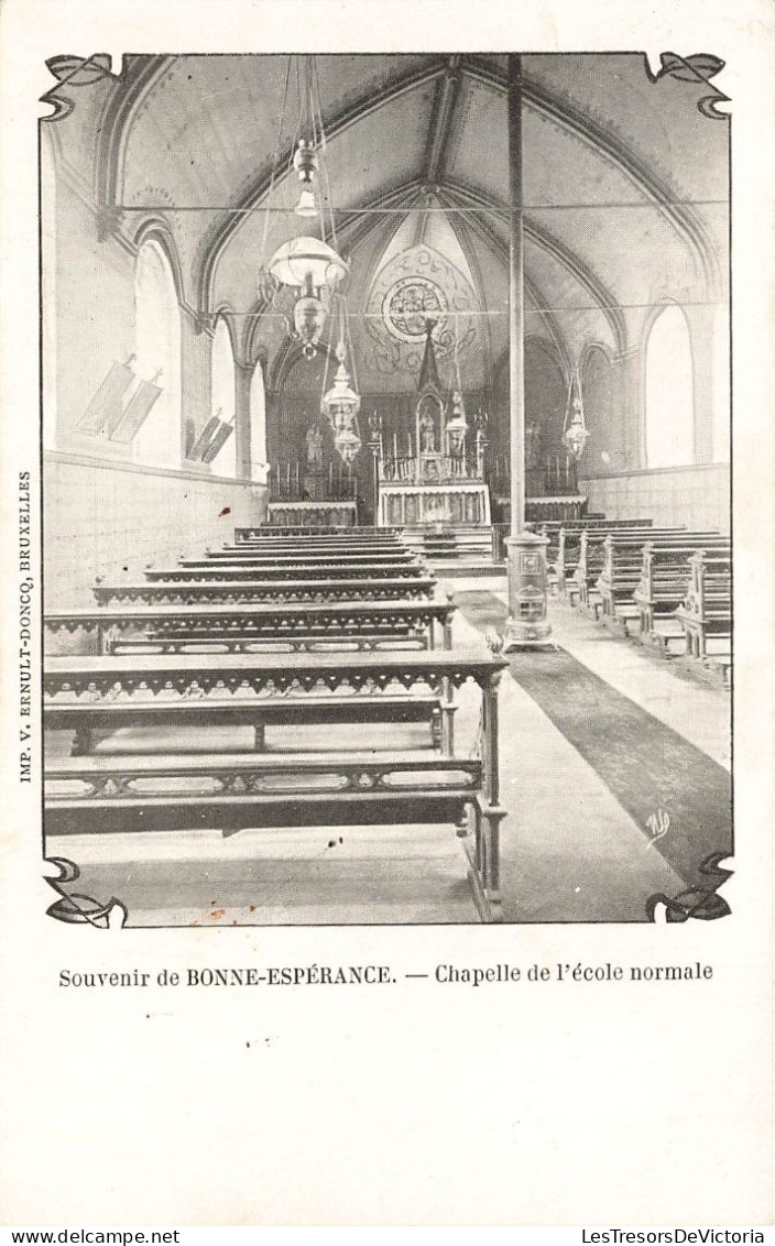 BELGIQUE - Souvenir De Bonne Espérance - Chapelle De L'école Normale - Carte Postale - Other & Unclassified