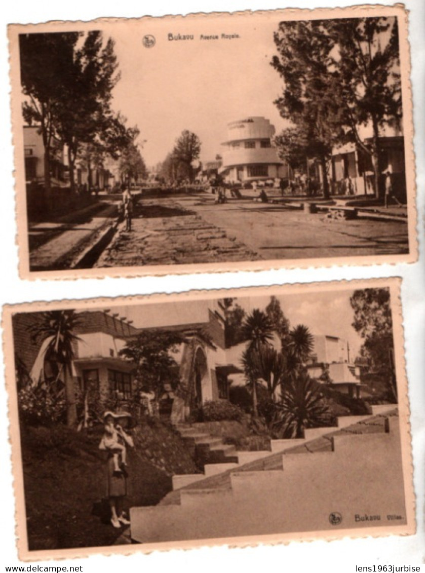 Bukavu , 10 Cartes Postales - Belgian Congo