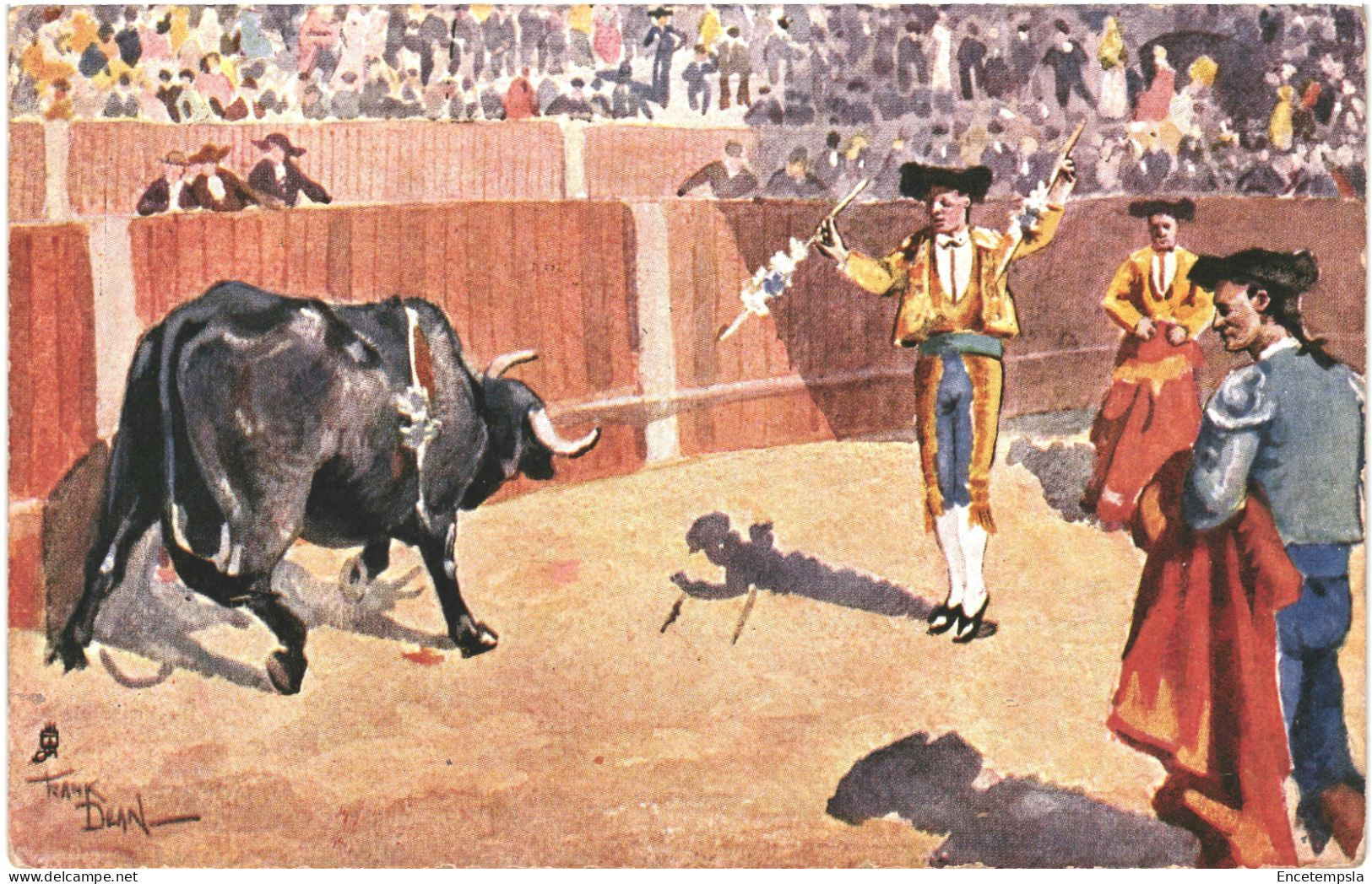 CPA Carte Postale Corrida Illustration De Dean T.  VM79038 - Corrida