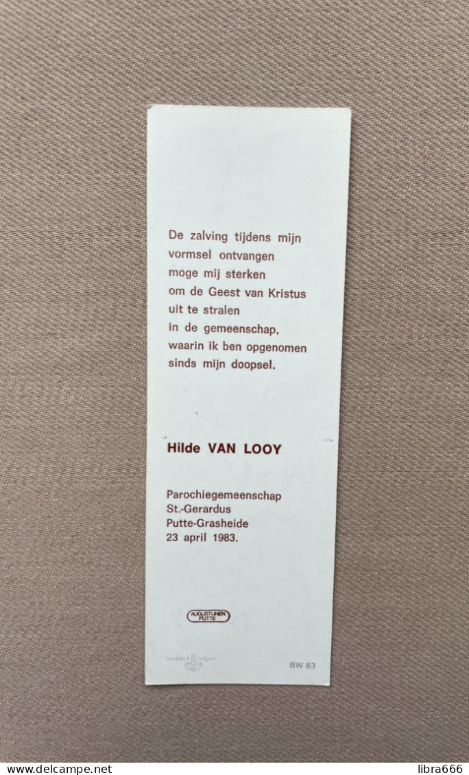 Communie - VAN LOOY Hilde - 1983 - St.-Gerardus - PUTTE-GRASHEIDE - Communion