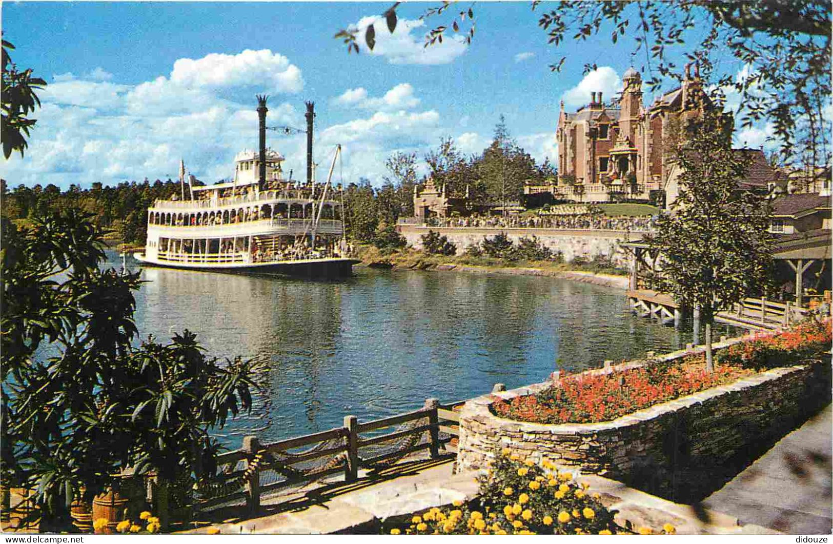 Parc D'Attractions - Walt Disney World Orlando - Cruising The Rivers Of America - Bateaux - CPM - Voir Scans Recto-Verso - Disneyworld