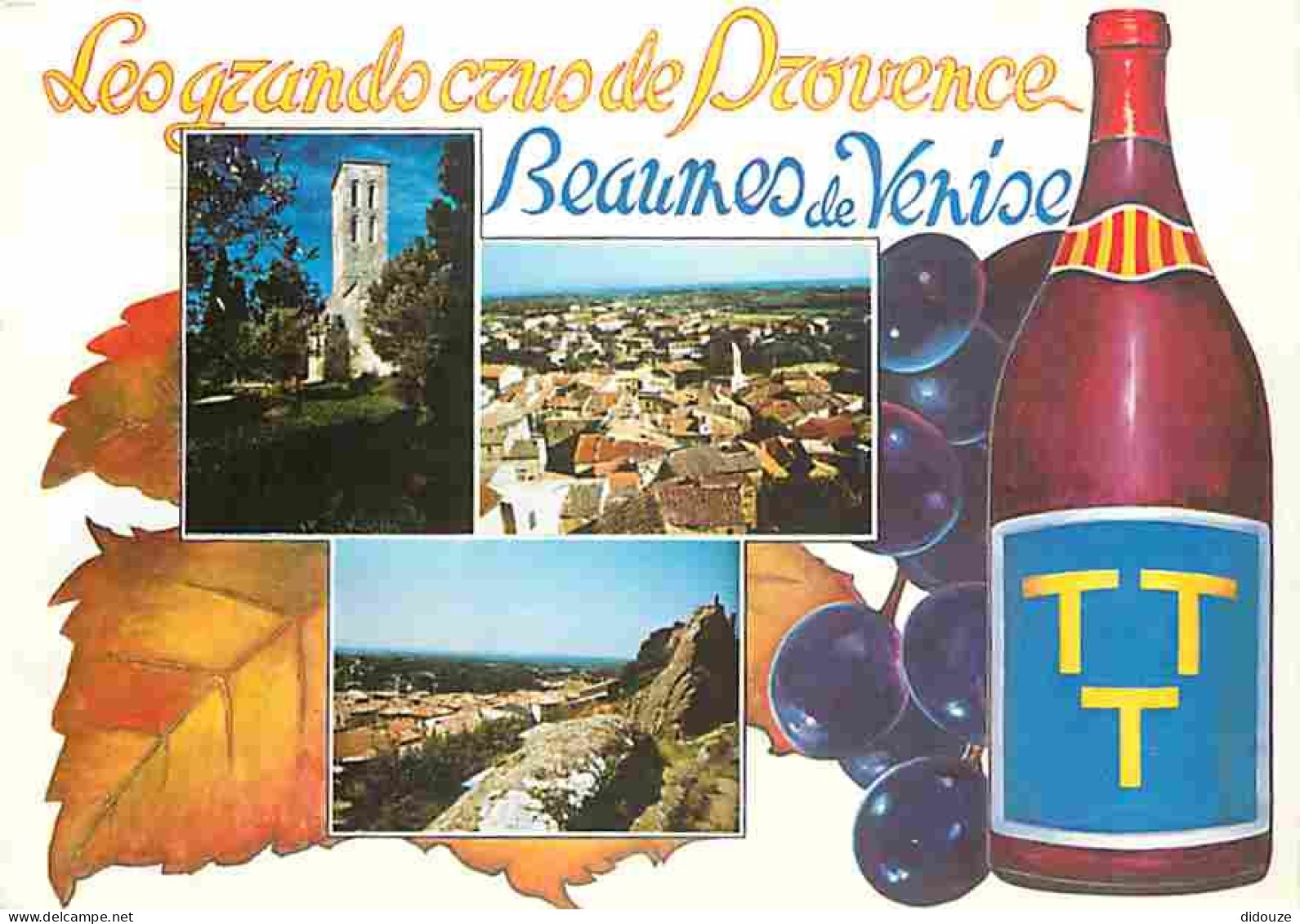 Vignes - Les Gtands Crus De Provence - Beaunes De Venise - Multivues - CPM - Voir Scans Recto-Verso - Viñedos