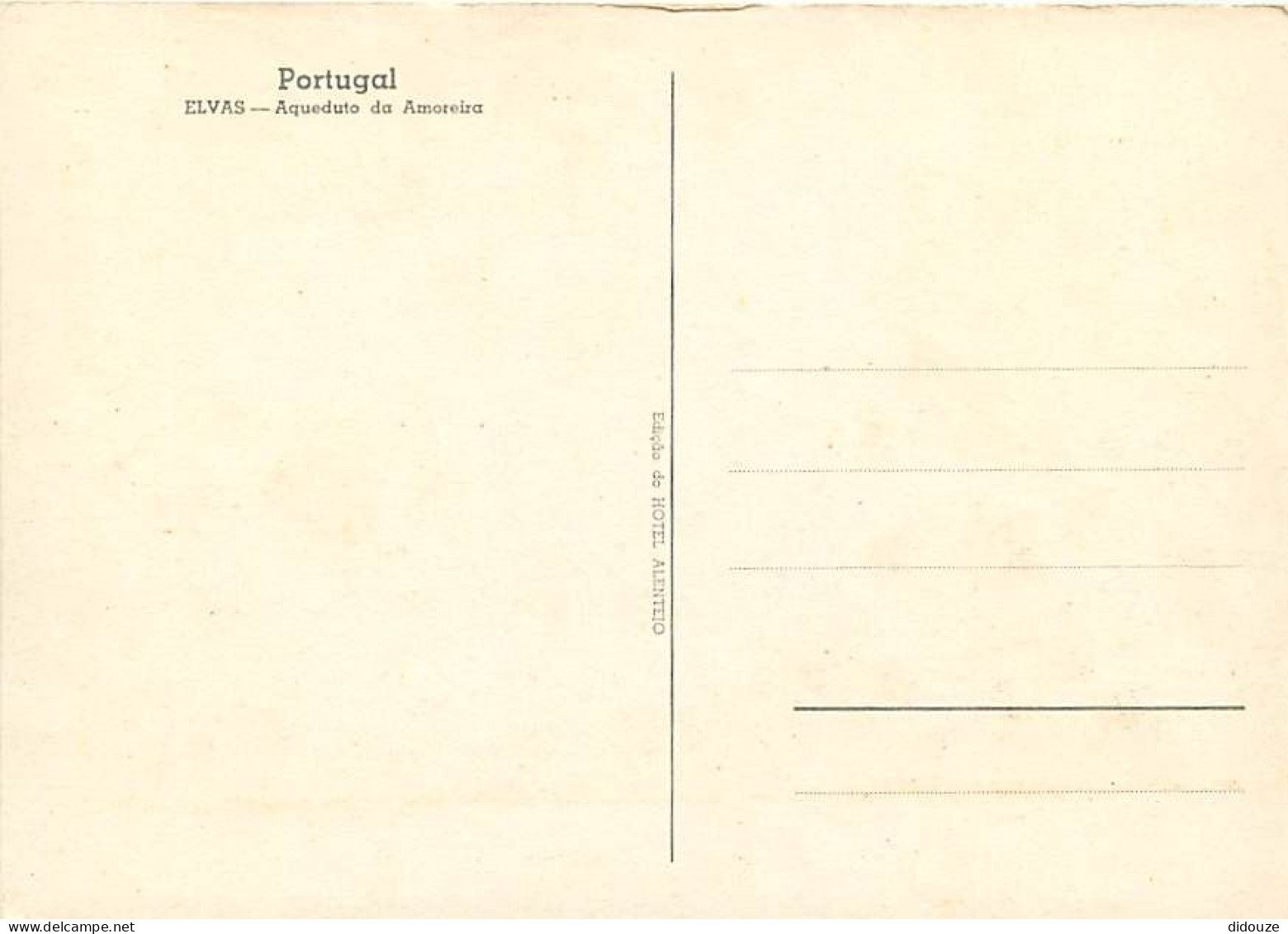 Portugal - Elvas - Aqueduto Da Amoreira - Aqueduc - CPM - Carte Neuve - Voir Scans Recto-Verso - Portalegre