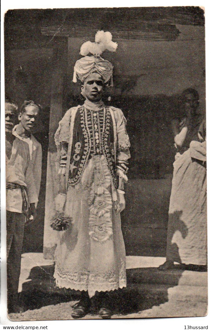 Carte Postale Ancienne Ceylan - Tamil High Priest - Sri Lanka (Ceylon)