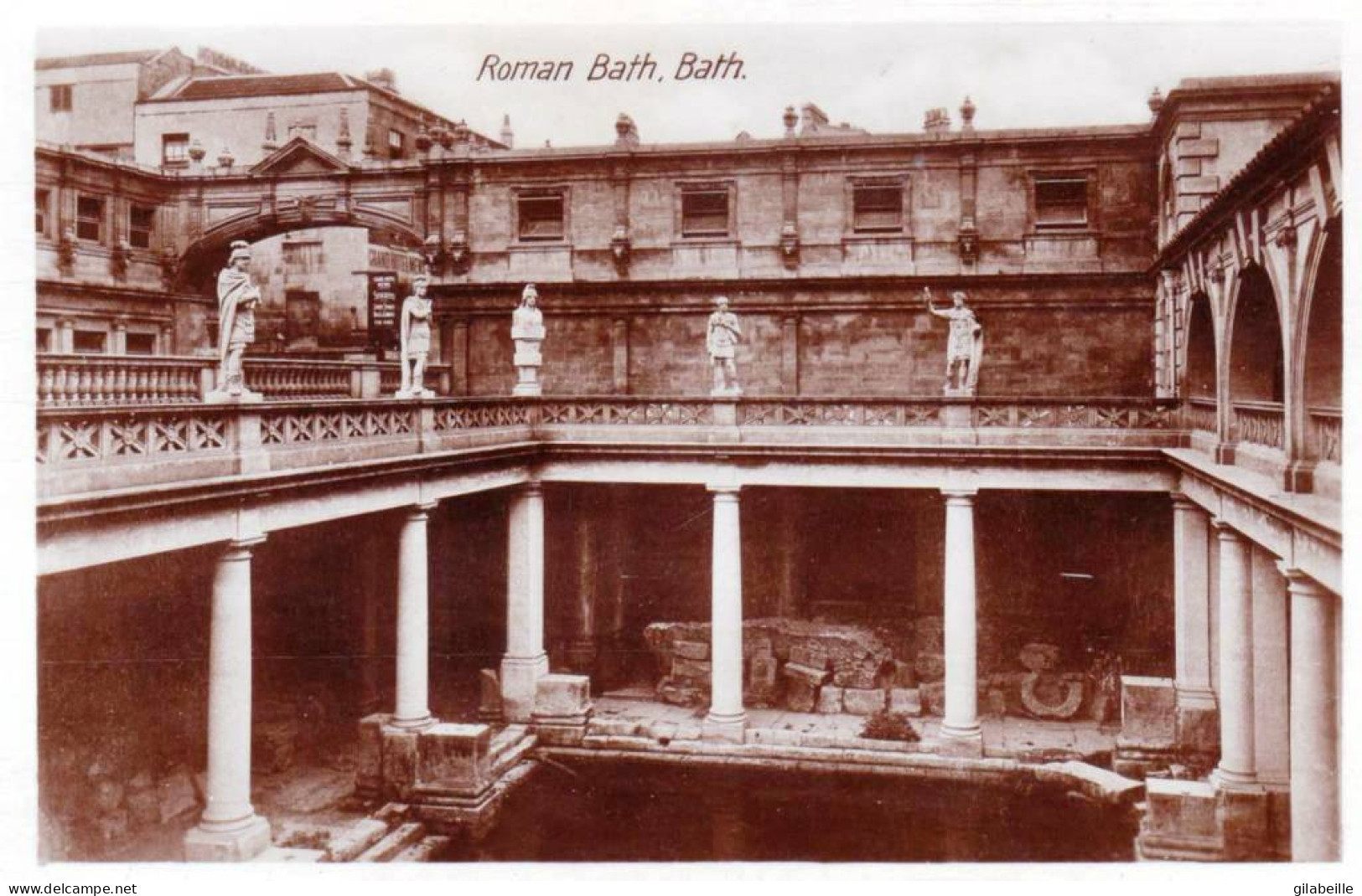 U.K  - Somerset -  BATH - Roman Bath - Bath