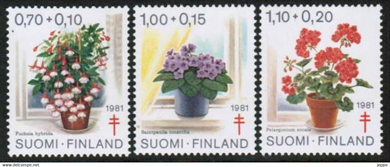 1981 Finland, Antitub Set MNH. - Unused Stamps