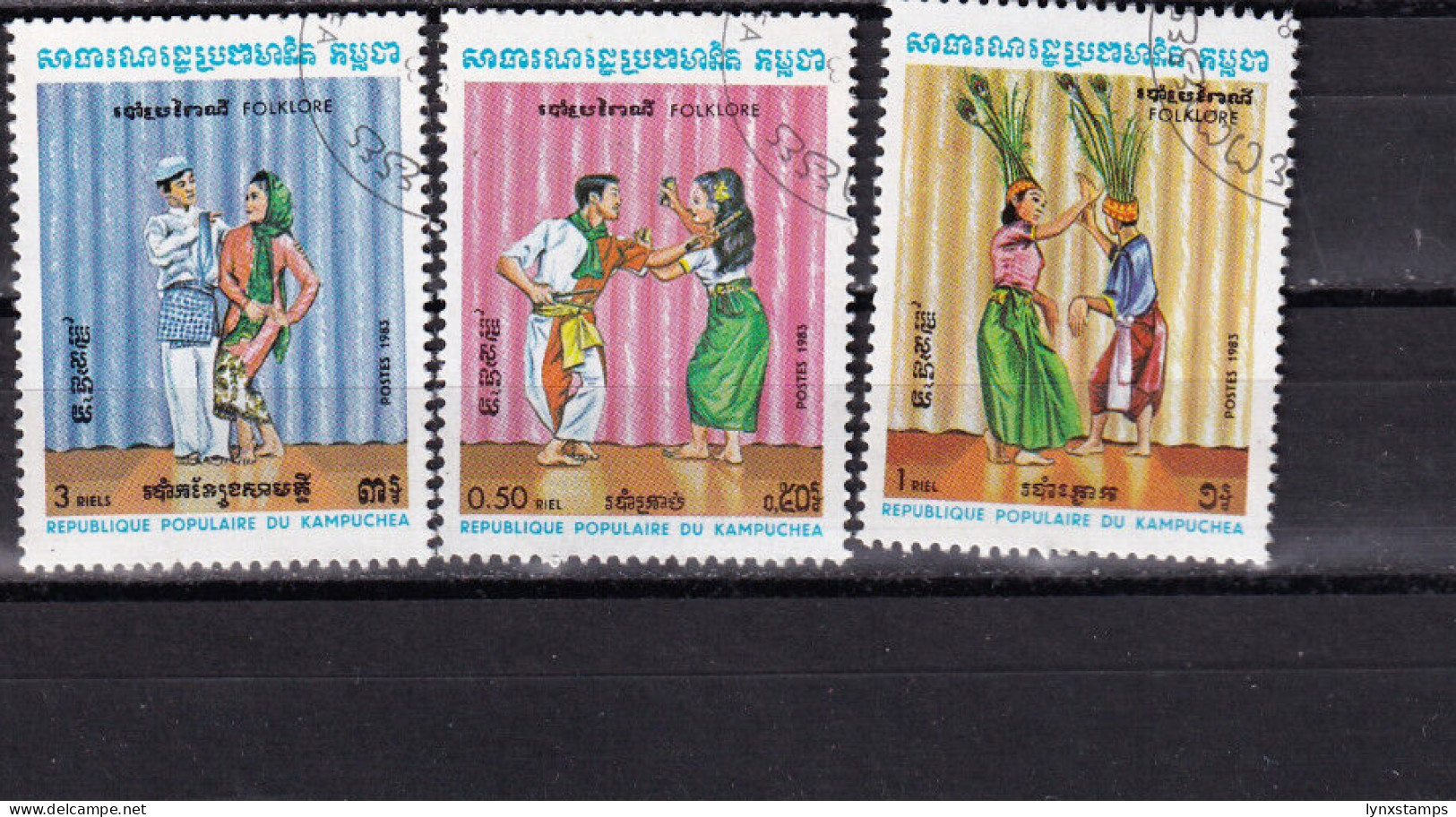 LI03 Cape Verde 1983 Folk Customs Used Stamps - Cap Vert