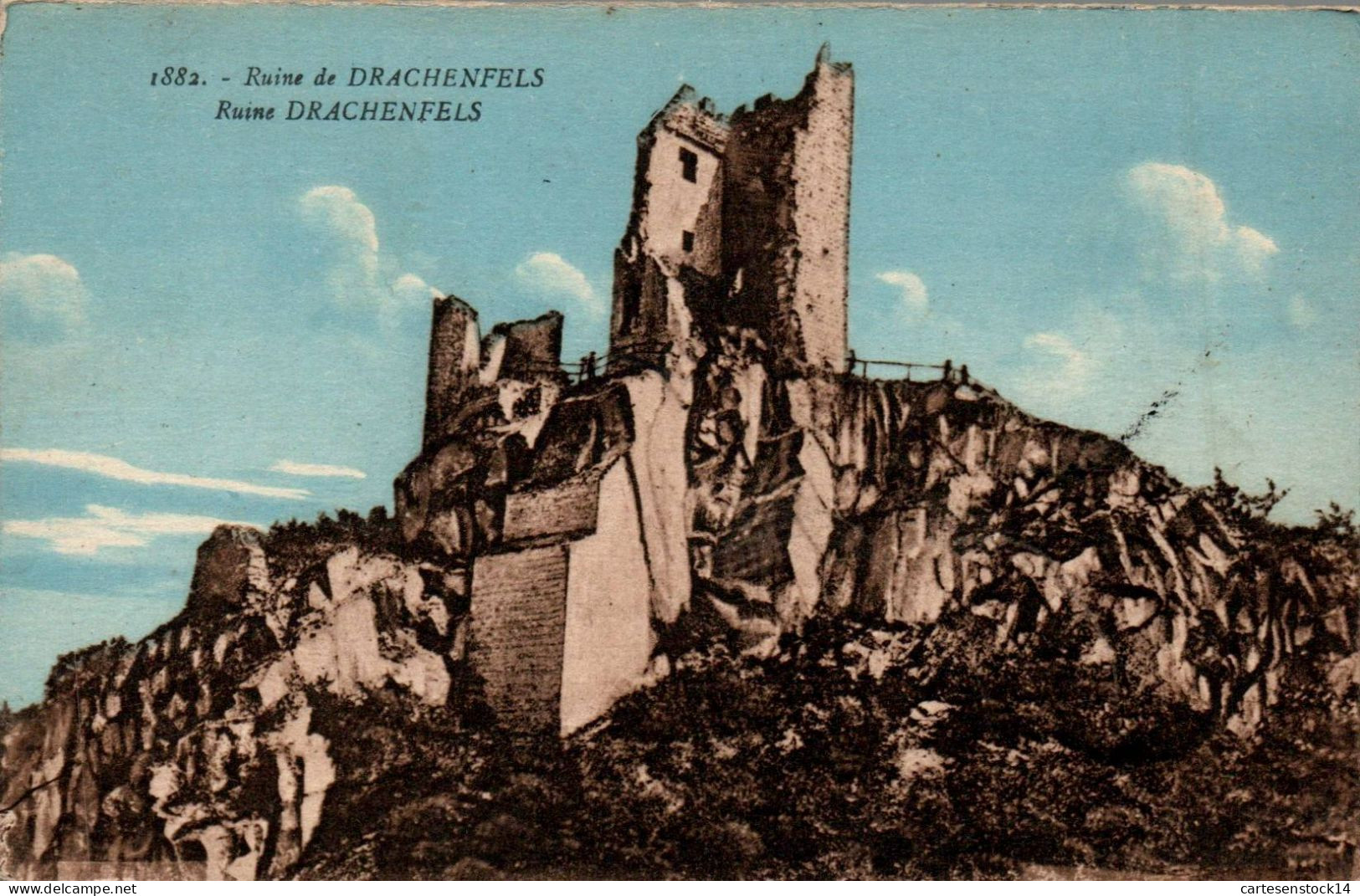 N°42380 Z -cpa Ruines De Drachenfels - Drachenfels