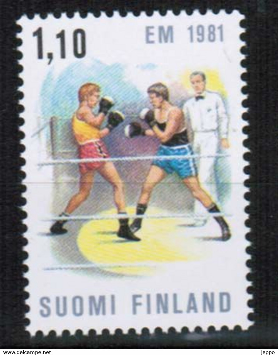 1981 Finland European Boxing Championships MNH. - Unused Stamps