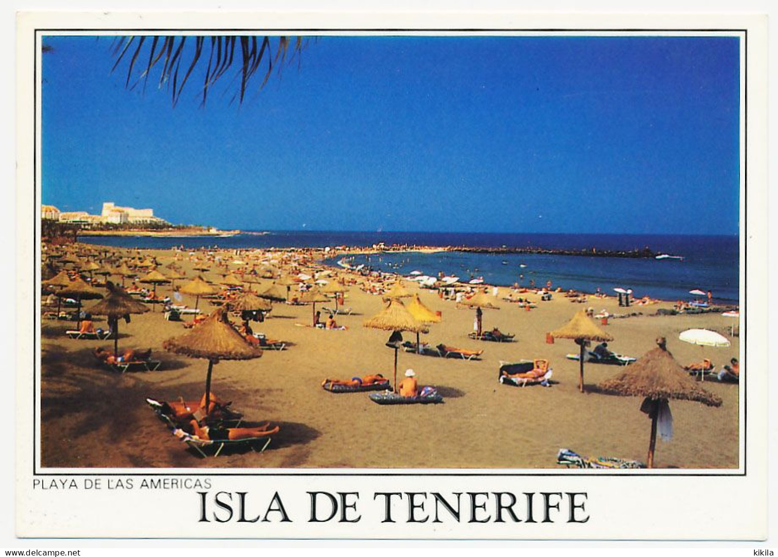 CPSM / CPM  10.5 X 15 Espagne (183) Islas Canarias TENERIFE  Playa De Las Americas  Plage  Jetée - Tenerife