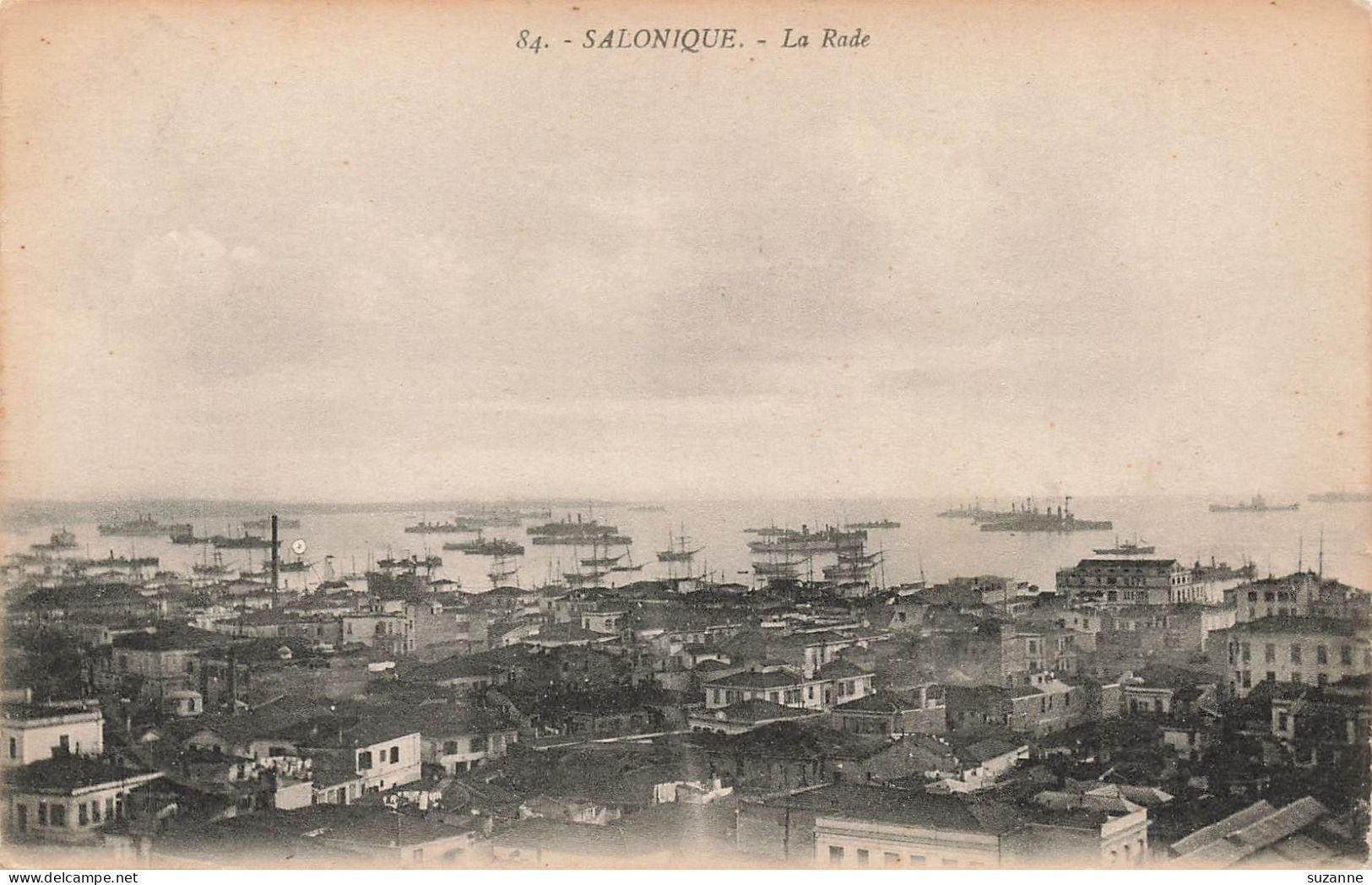 SALONICA - SALONIQUE - La RADE - Bateaux De Guerre - Griechenland