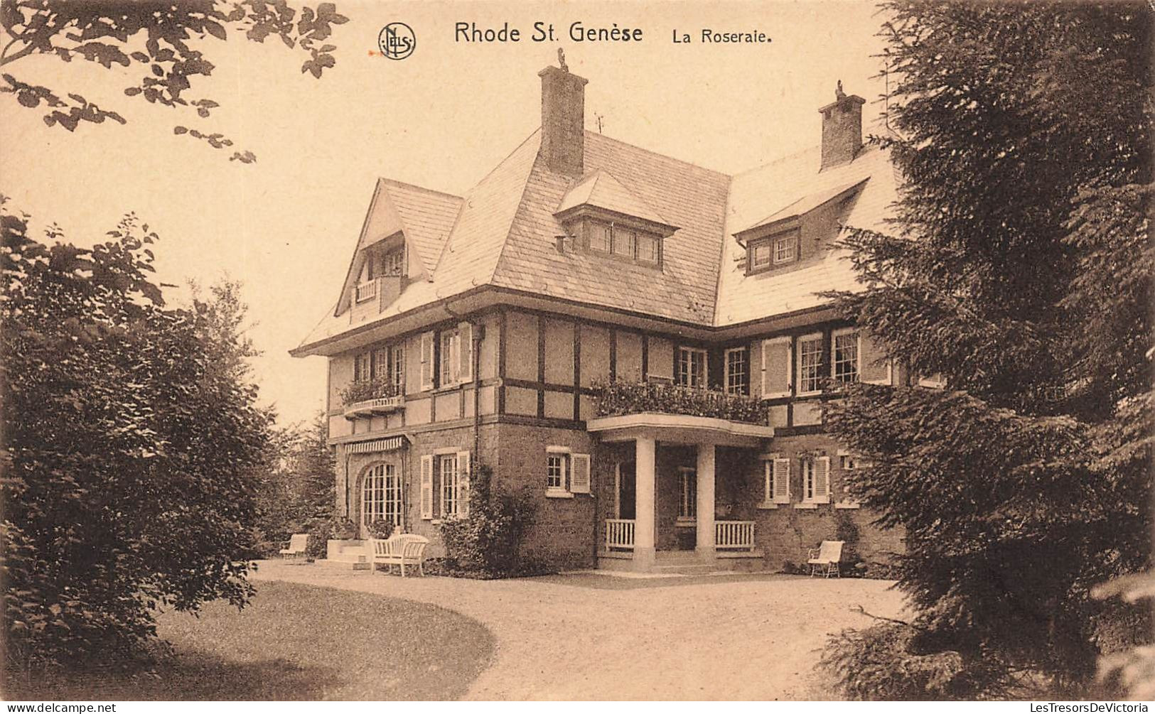 BELGIQUE - Rhode Saint Genèse - Vue Générale De La Roseraie - Carte Postale Ancienne - Rhode-St-Genèse - St-Genesius-Rode