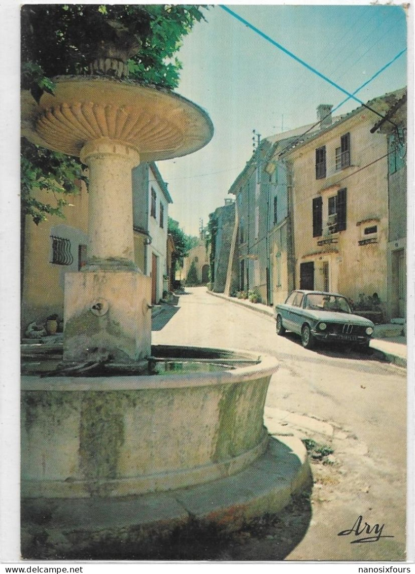 D 83. NANS LES PINS.  FONTAINE DU PERON ET LA CHAPELLE VOITURE - Nans-les-Pins