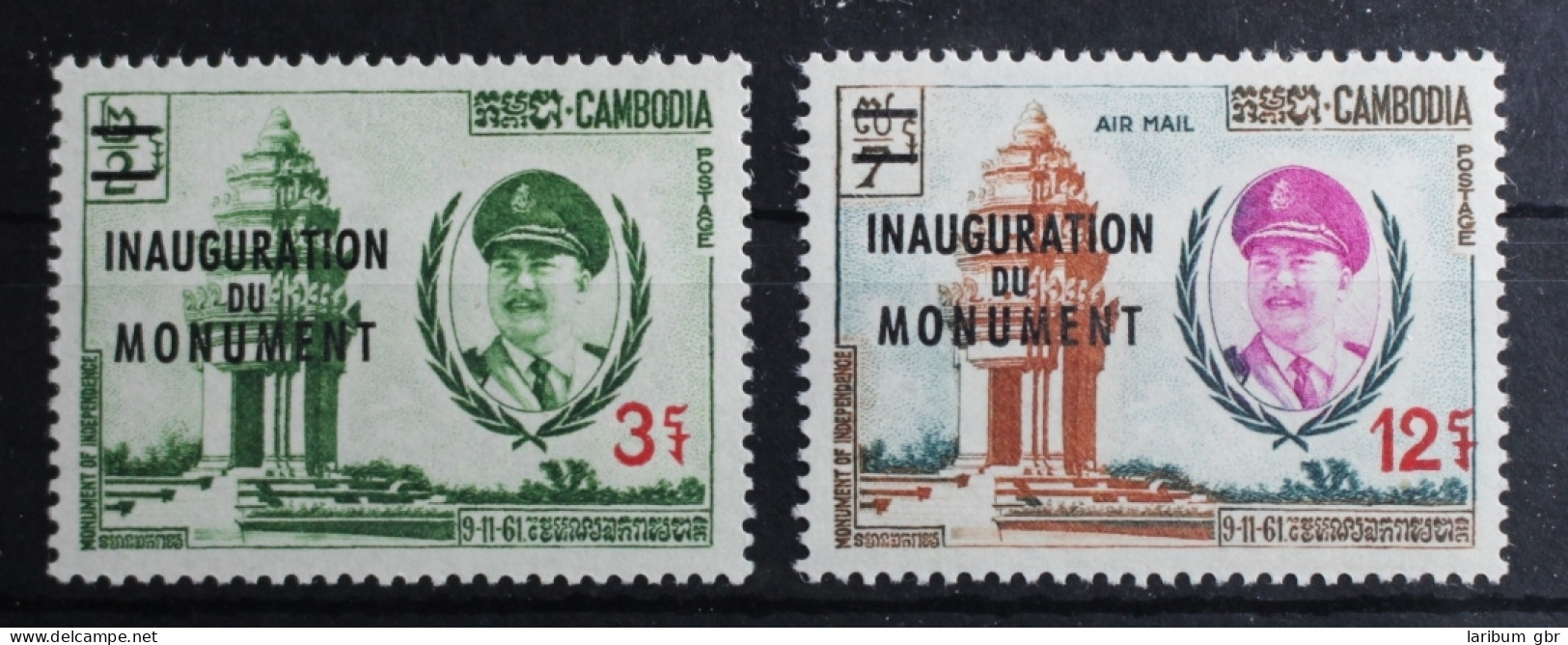Kambodscha 147-148 Postfrisch #RU583 - Cambodja