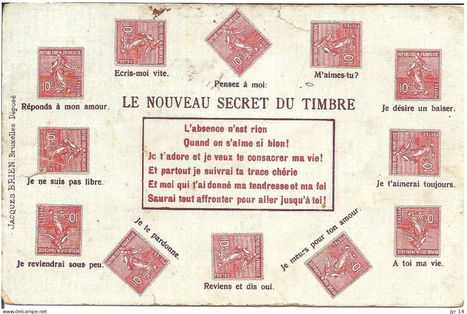 Le Nouveau Secret Du Timbre  (10-18-tout1) - Postzegels (afbeeldingen)