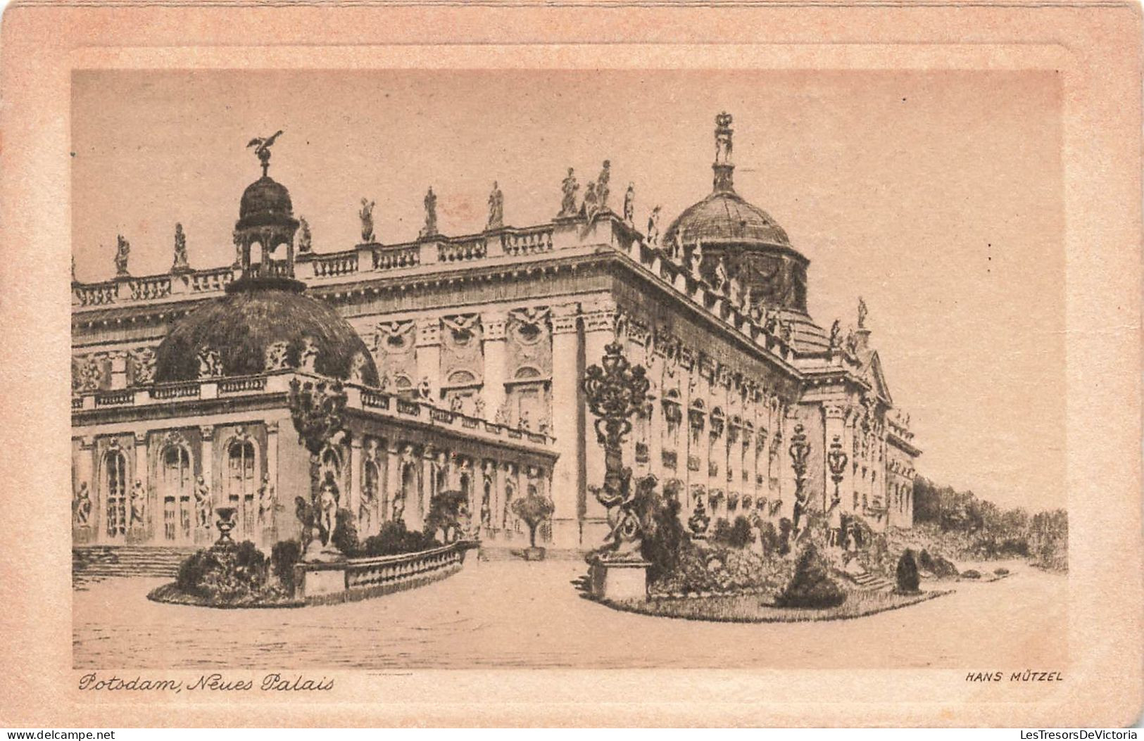 ALLEMAGNE - Potsdam - Neues Palais - Carte Postale Ancienne - Potsdam