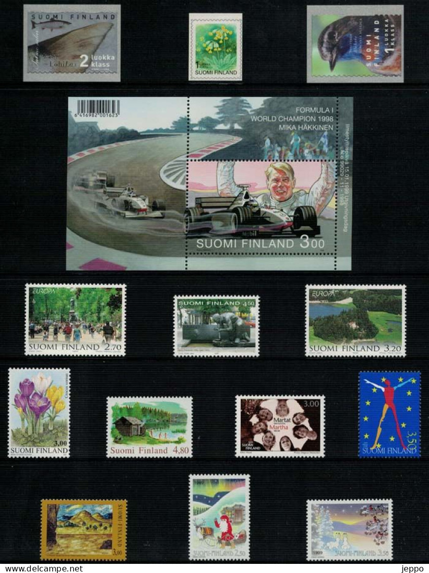 1999 Finland Complete Year Set MNH **, 4 Scans. - Años Completos