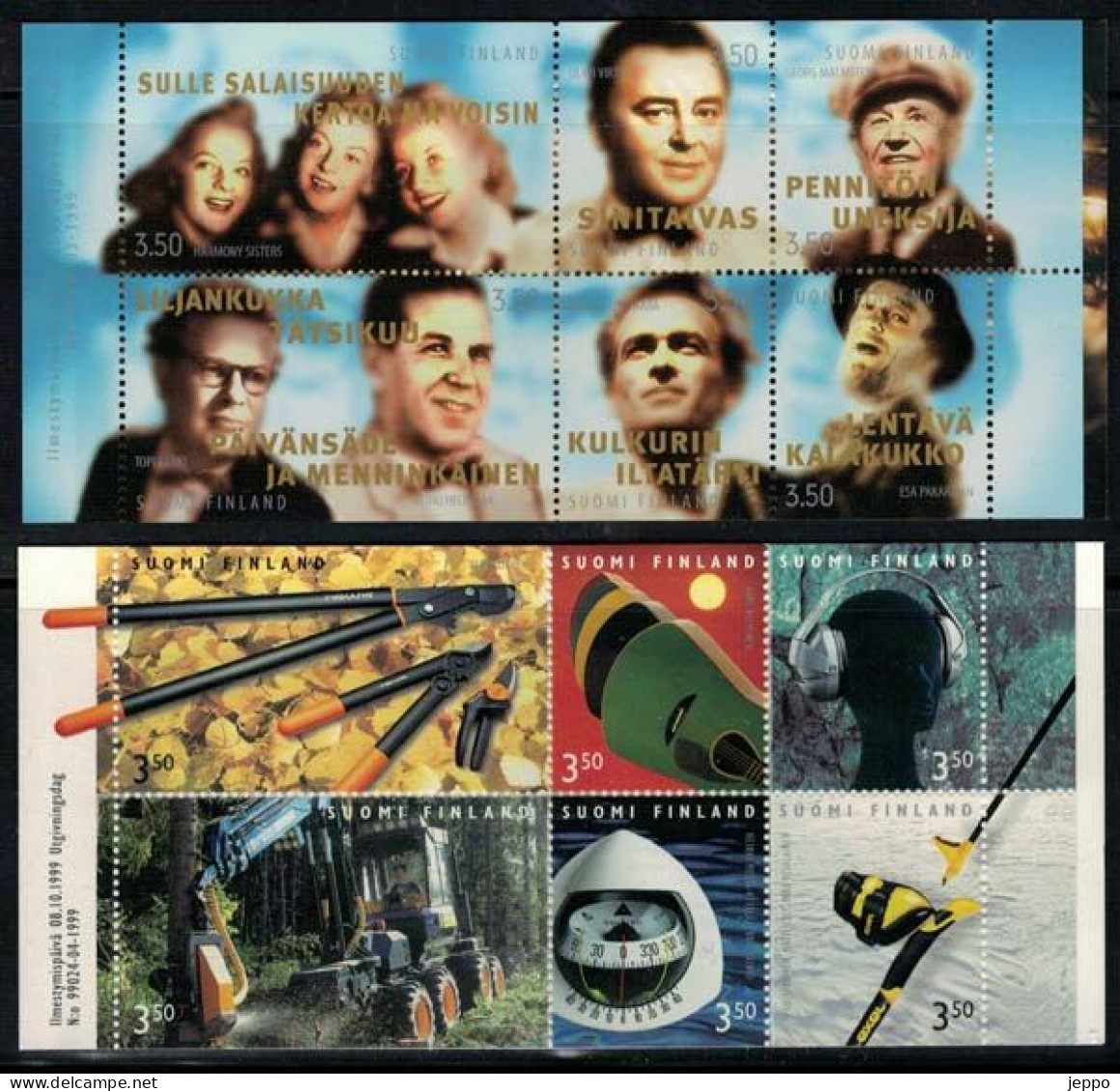 1999 Finland Complete Year Set MNH **, 4 Scans. - Años Completos