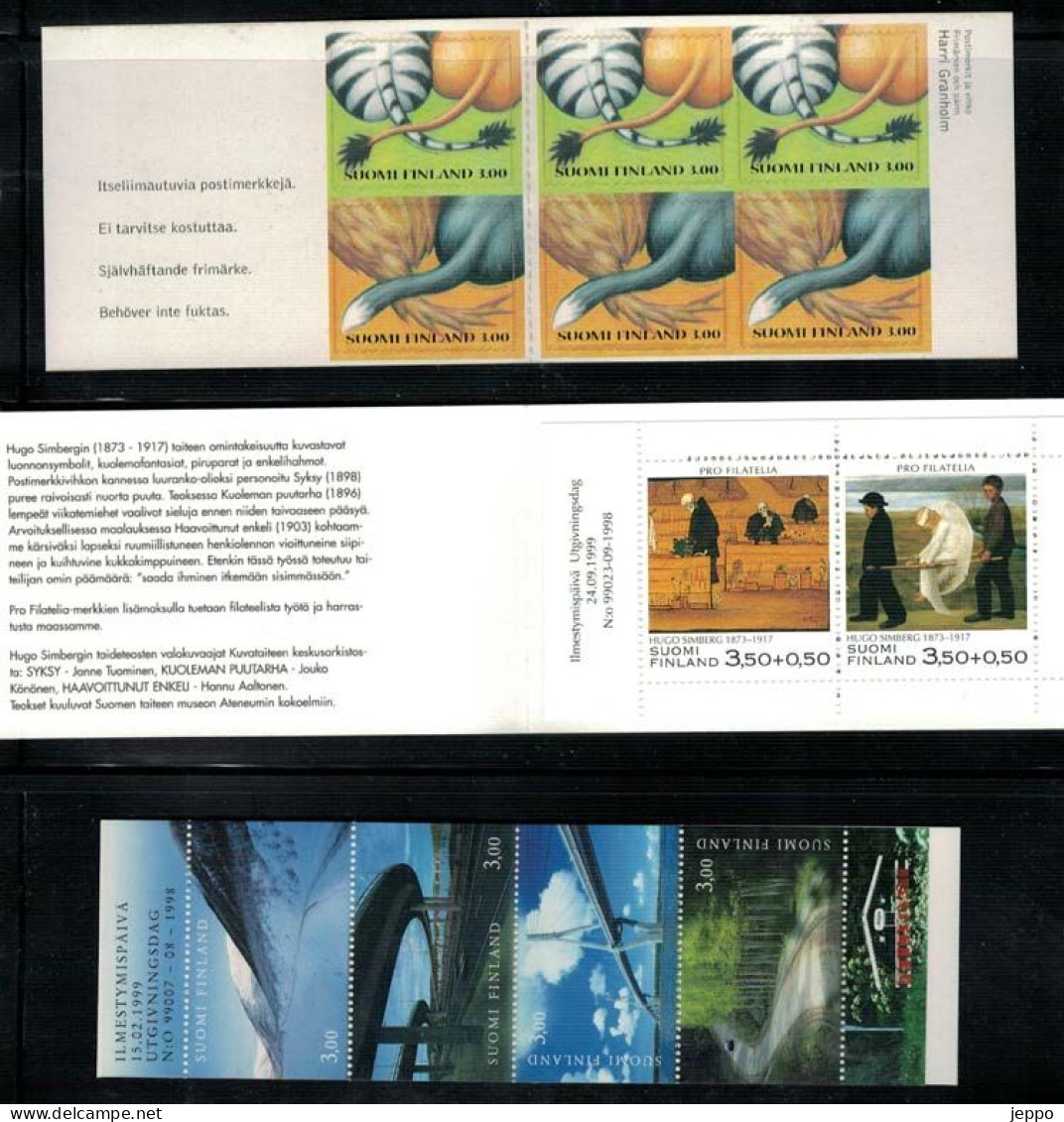 1999 Finland Complete Year Set MNH **, 4 Scans. - Años Completos