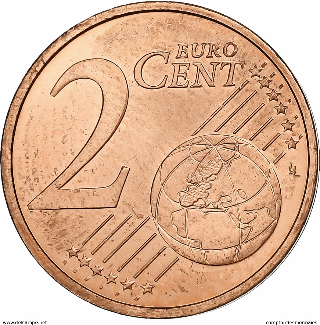 Malte, 2 Euro Cent, 2008, Paris, SUP, Cuivre Plaqué Acier, KM:126 - France